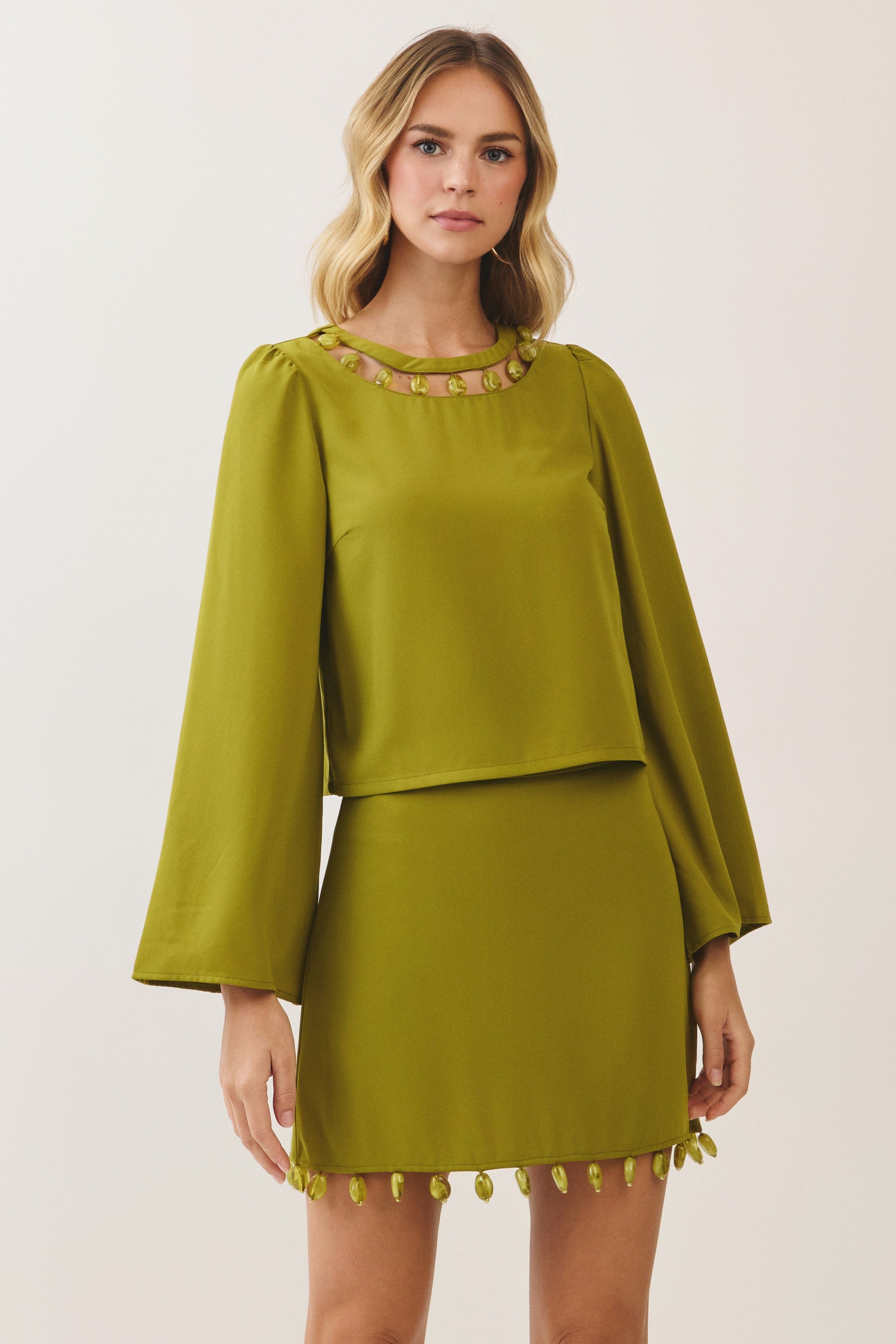 Gracie Skirt Olive