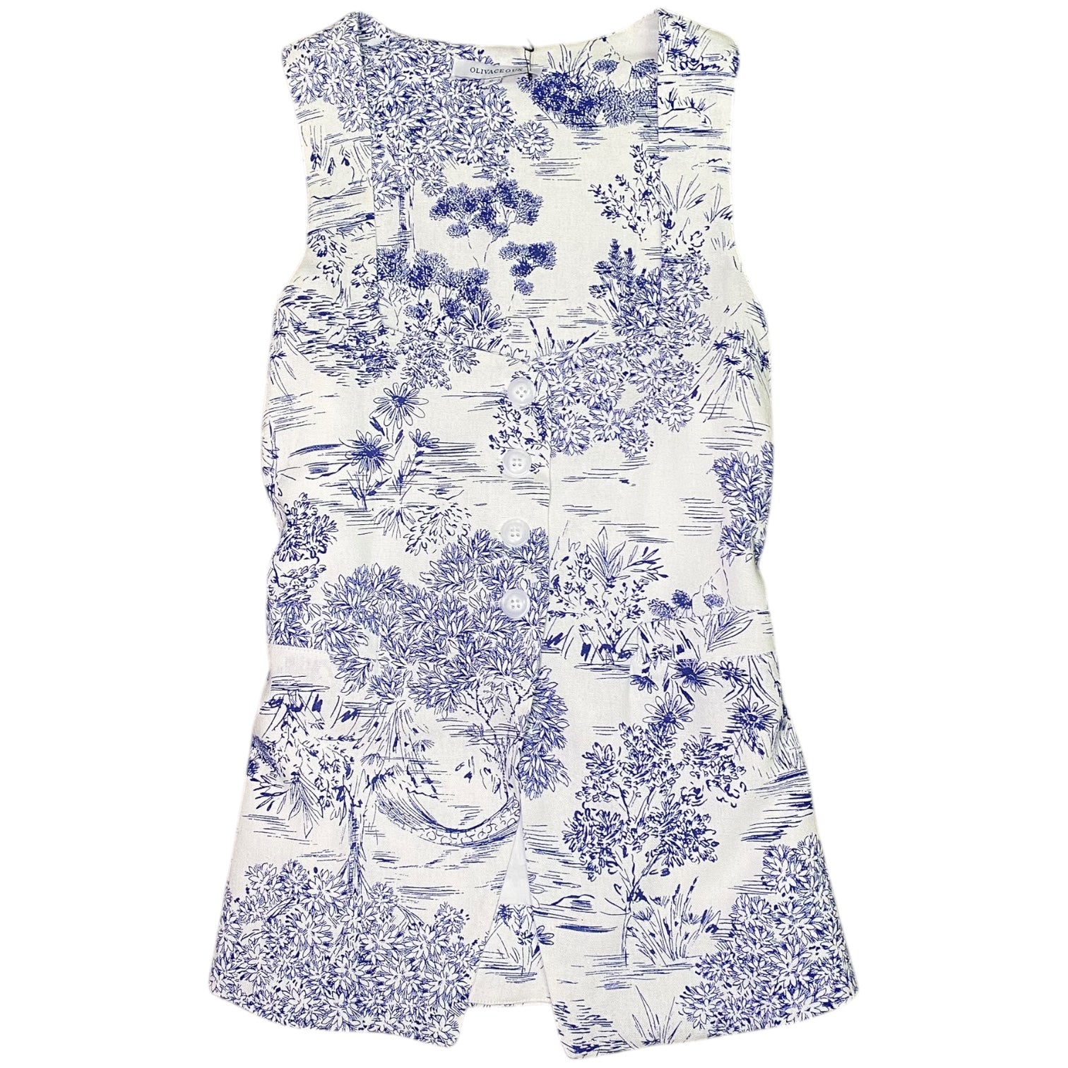 Rivi Top White/Blue