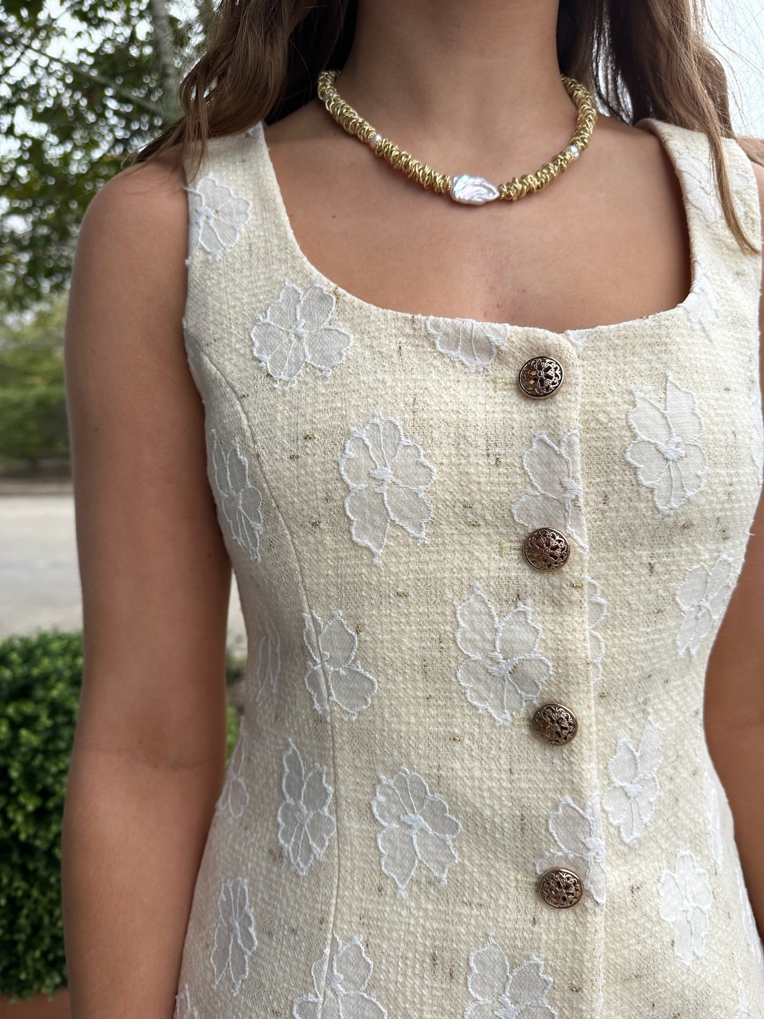 Delaney Tweed Romper