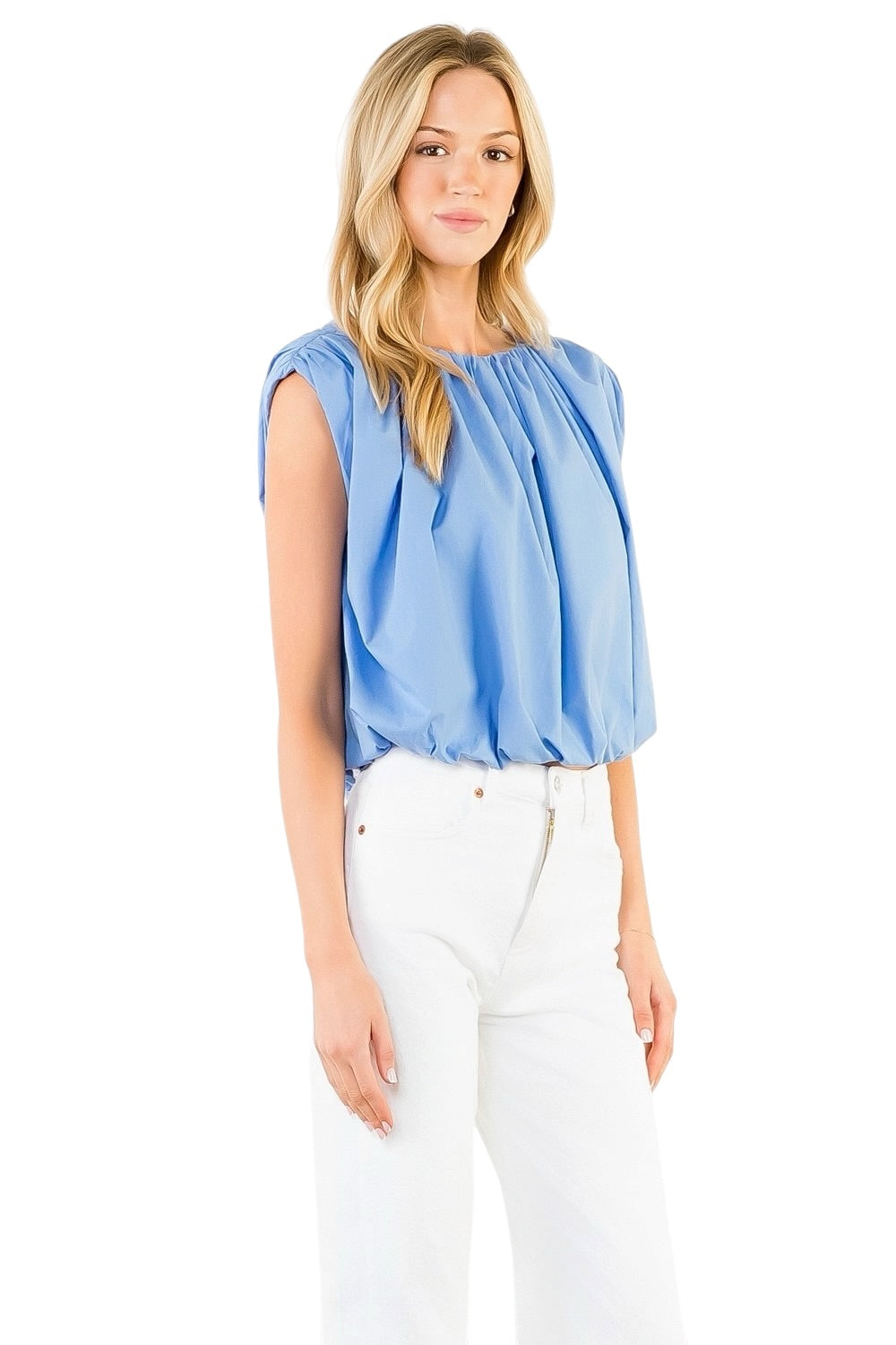 Cassandra Top Blue