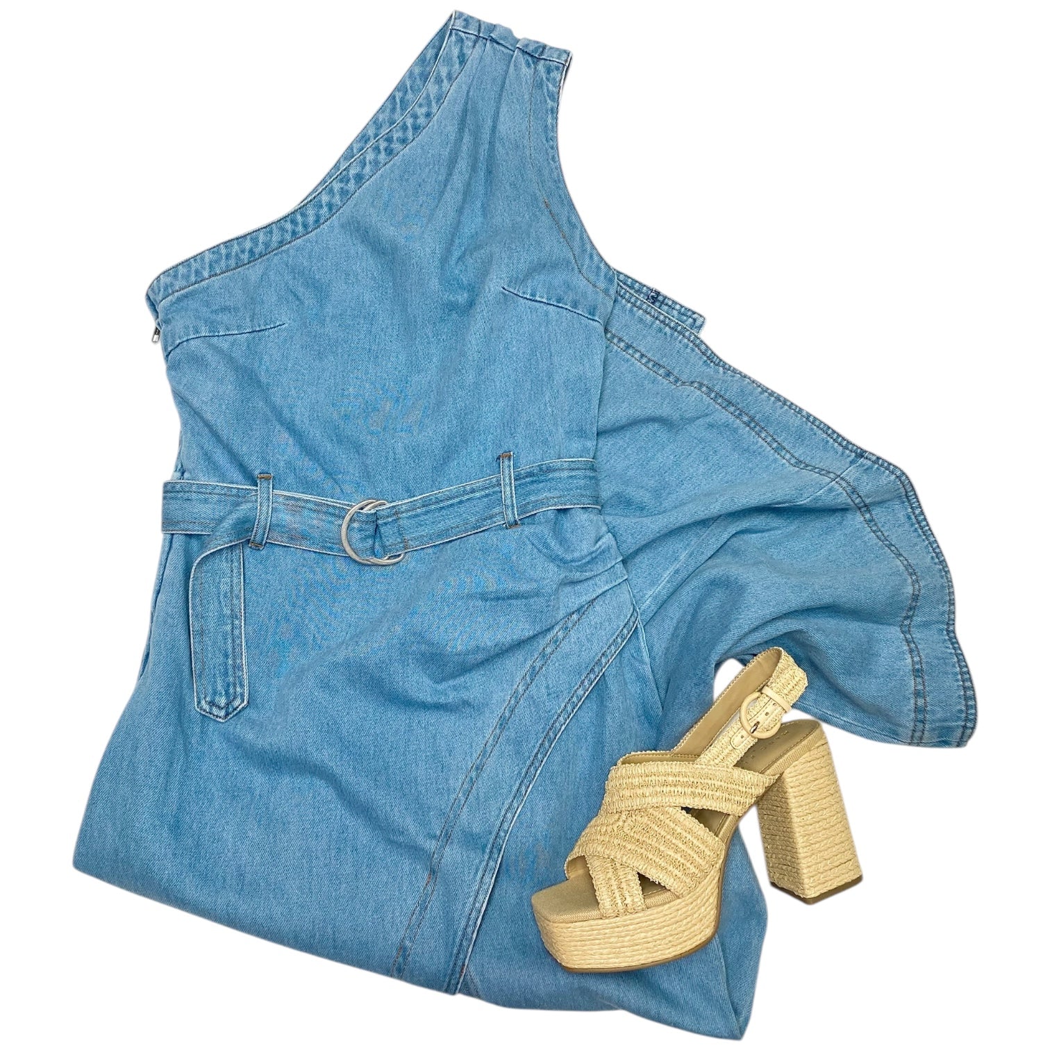 Amora Dress Washed Denim