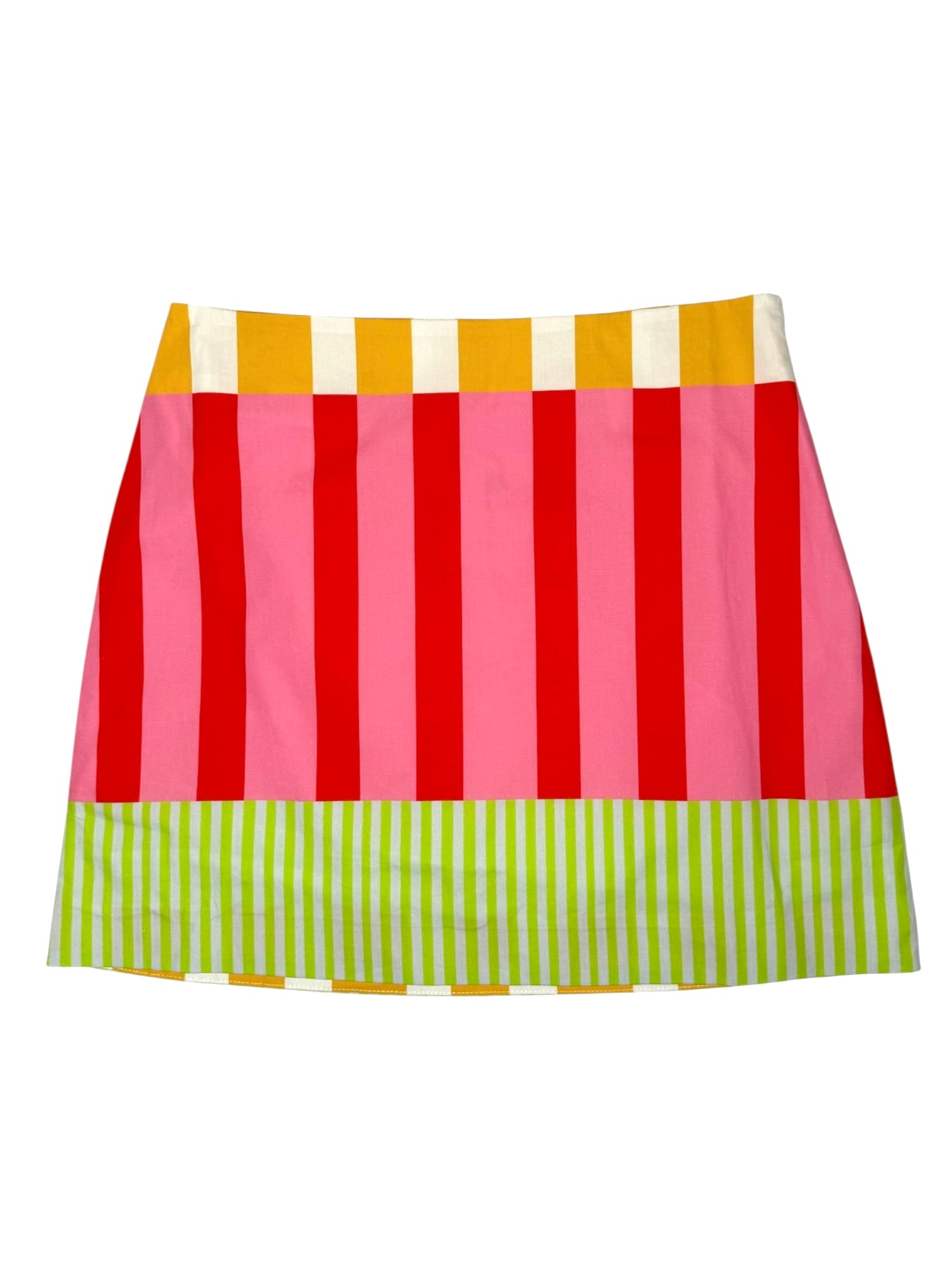 Multi Stripe Skirt Multi