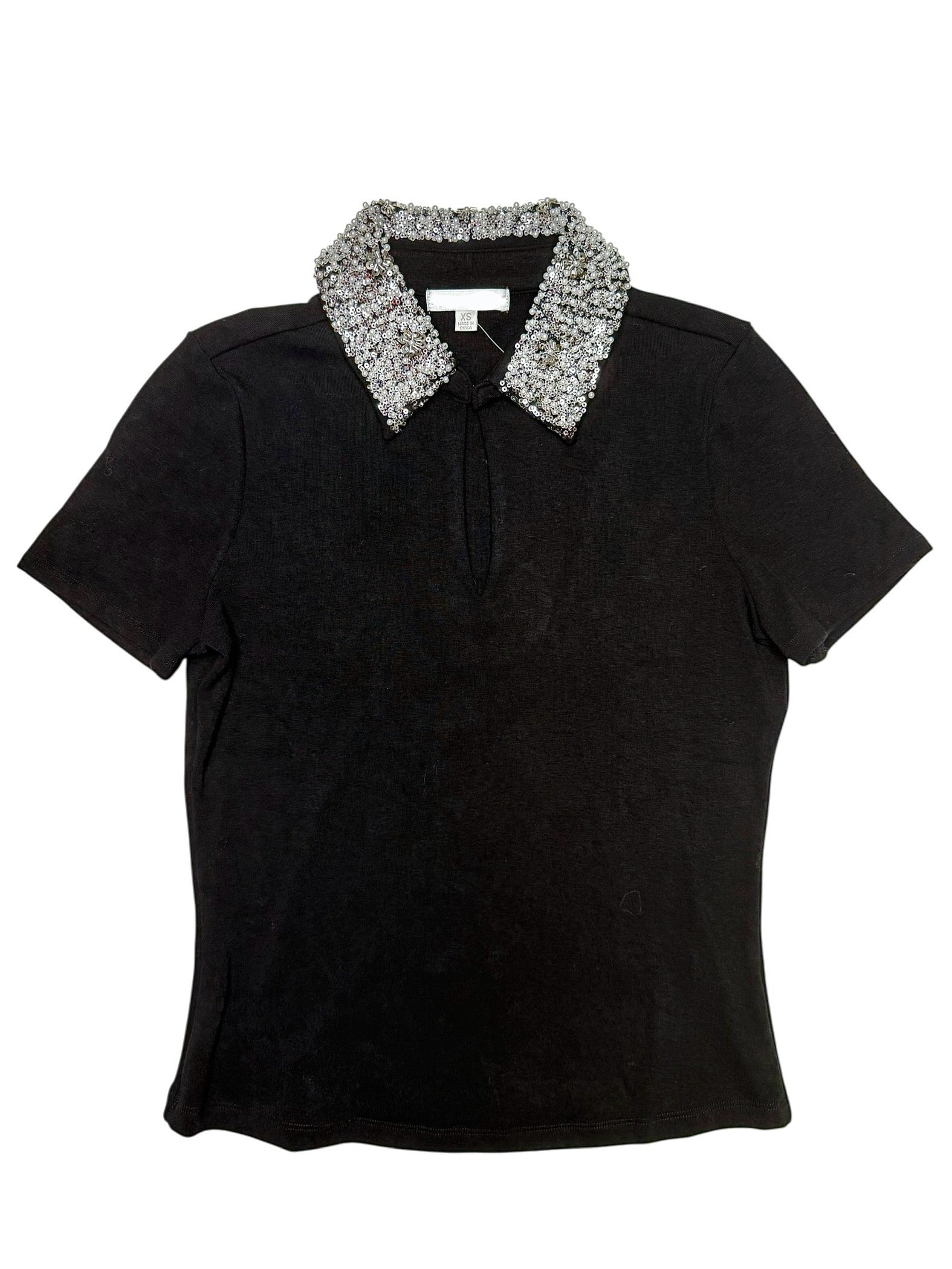 Embellished Sweater Black