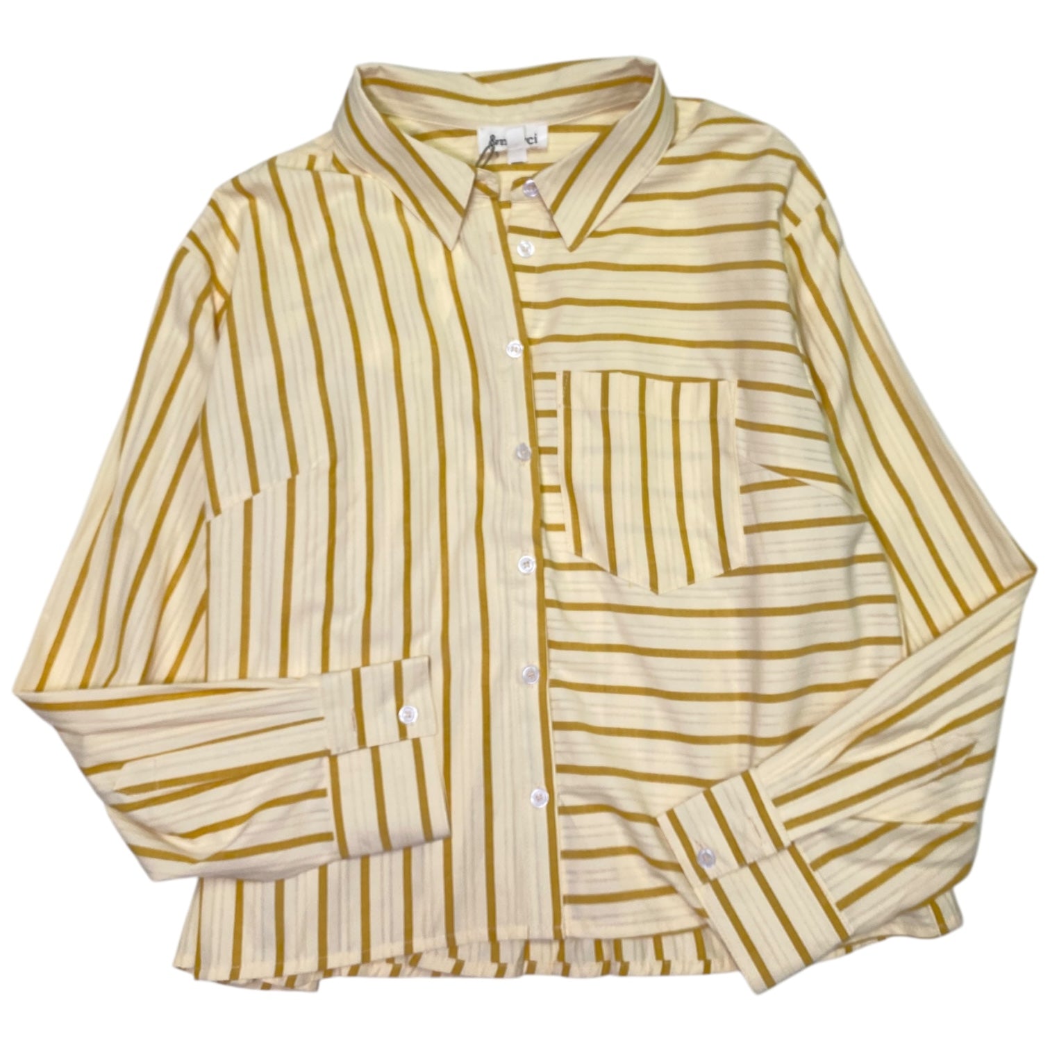 Prescott Button Down Custard Duon