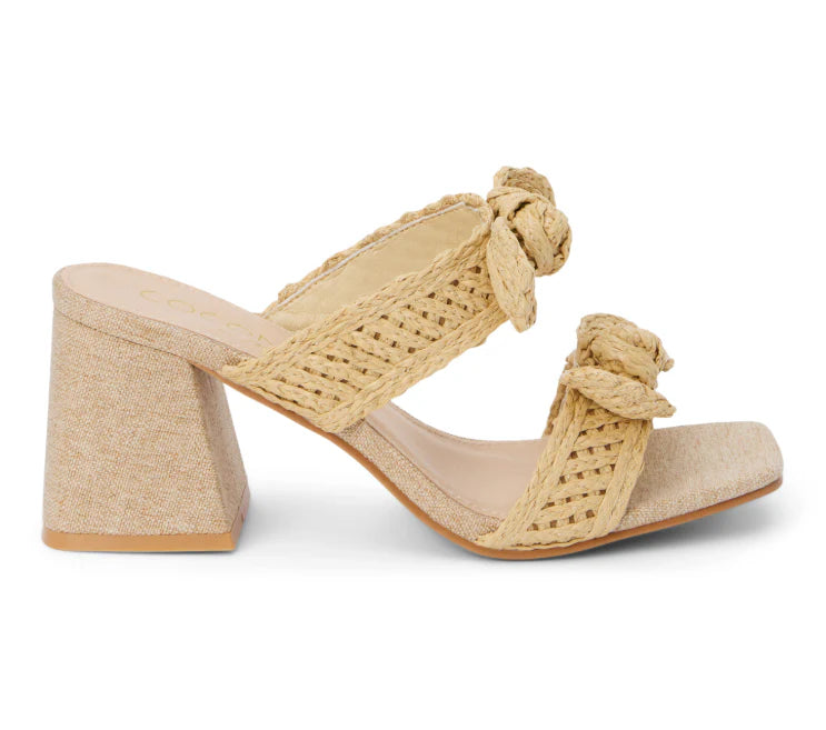 Woven Platform Sandal Natural
