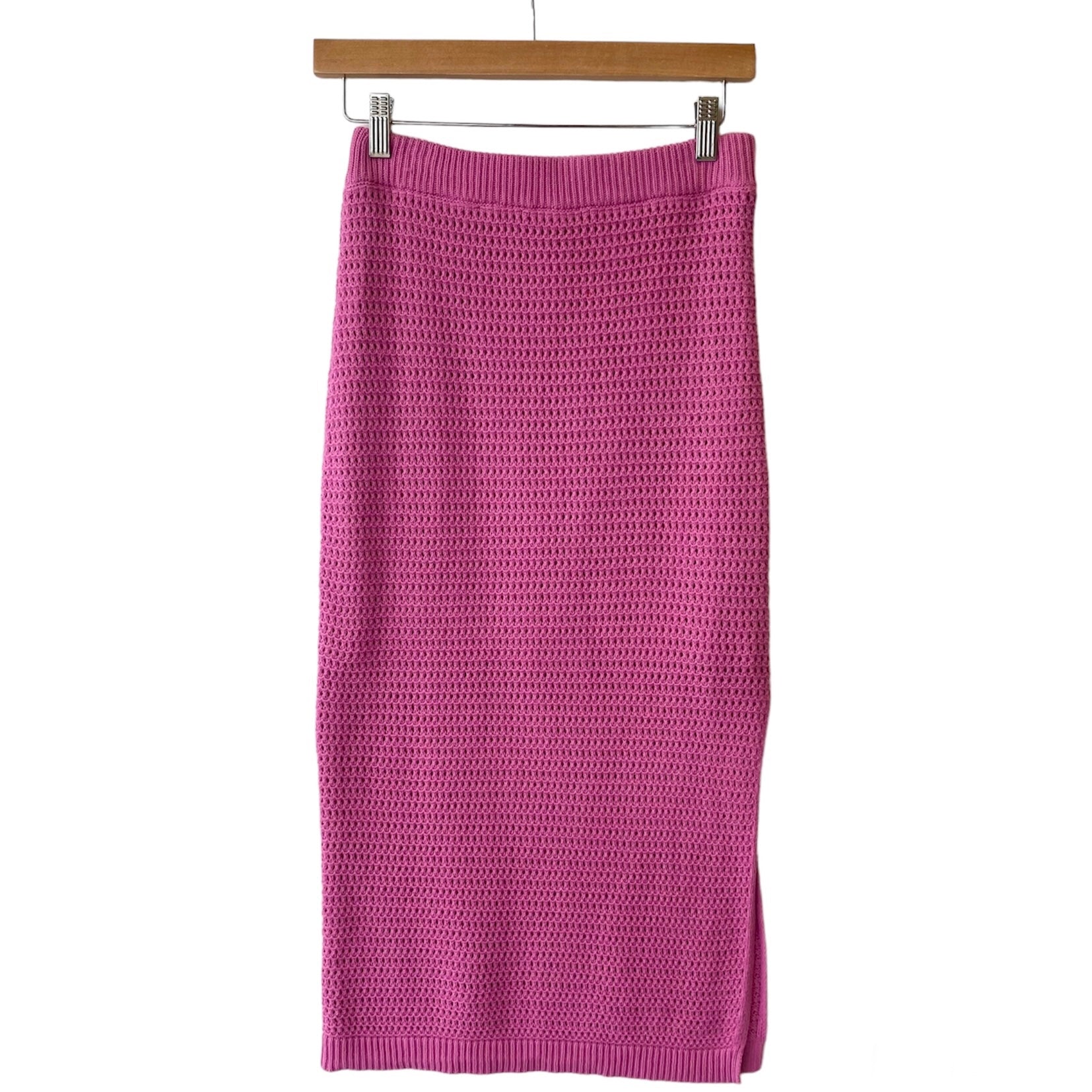 Knit Skirt Pink