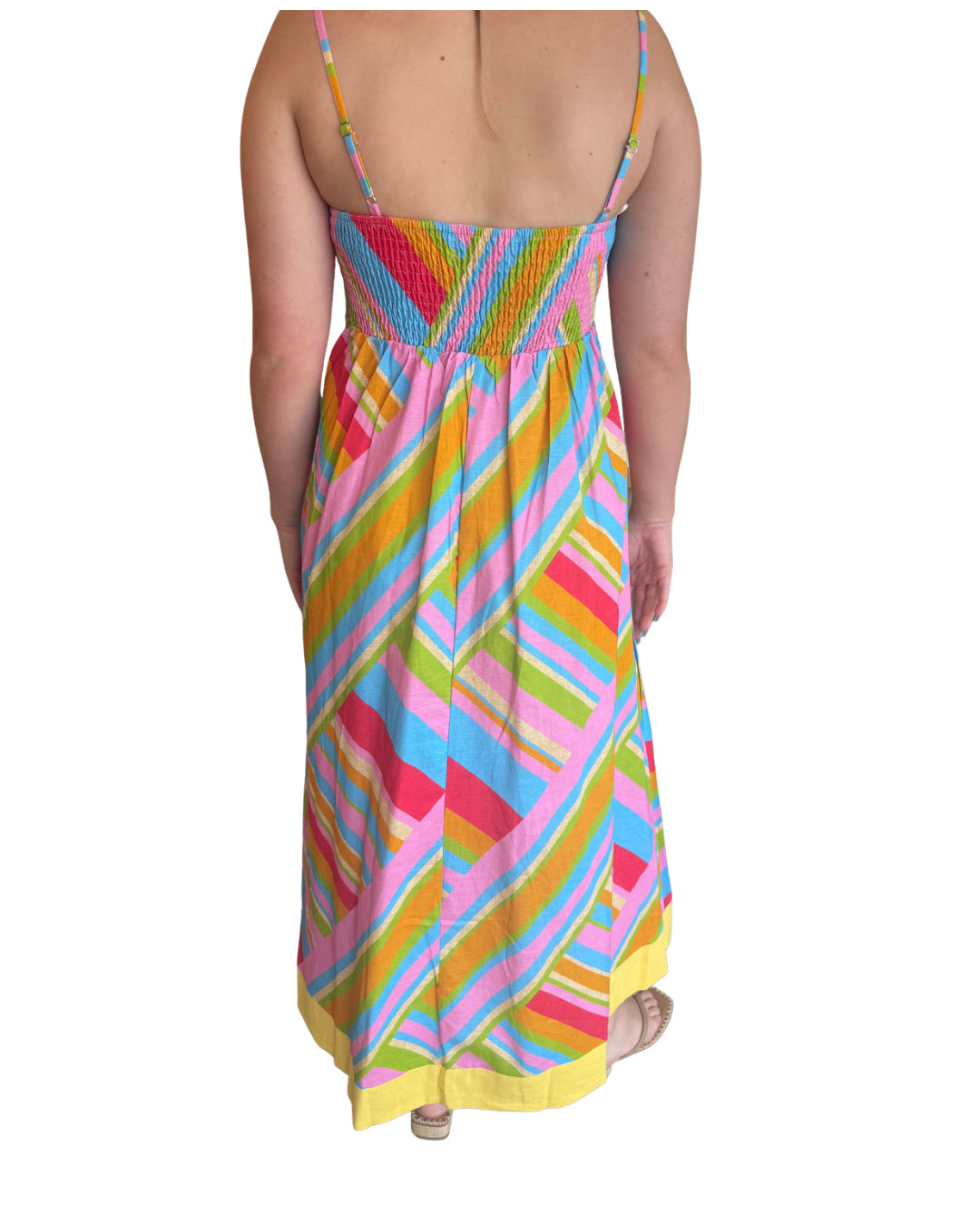 Judith Dress Sand Multi