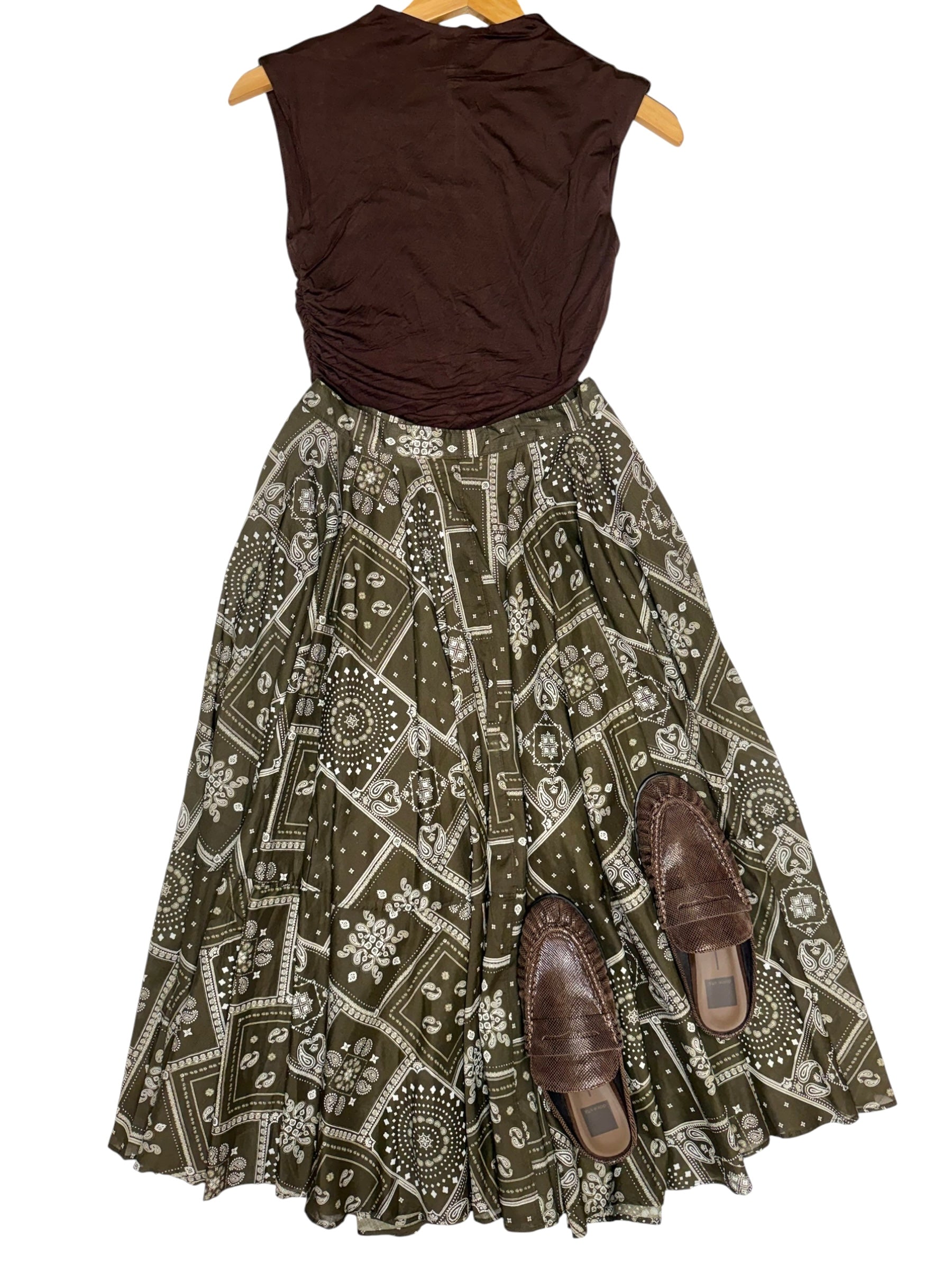 Avery Skirt Brown