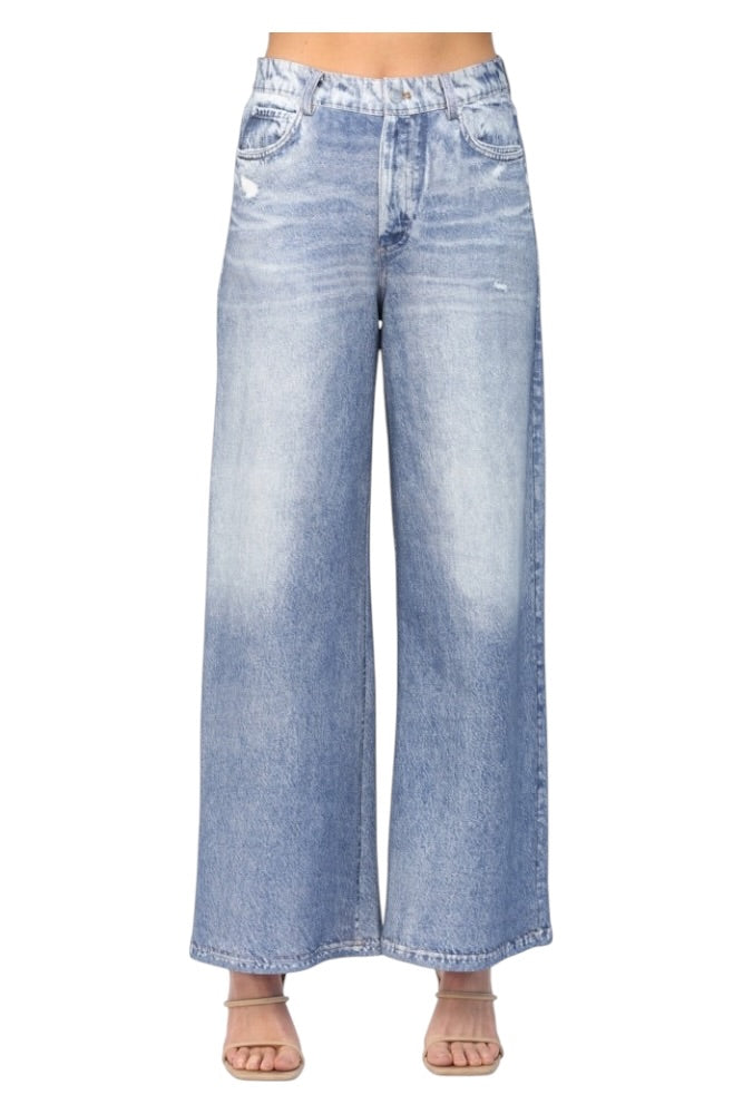 Maxinne Sweatpant Jean Blue Denim