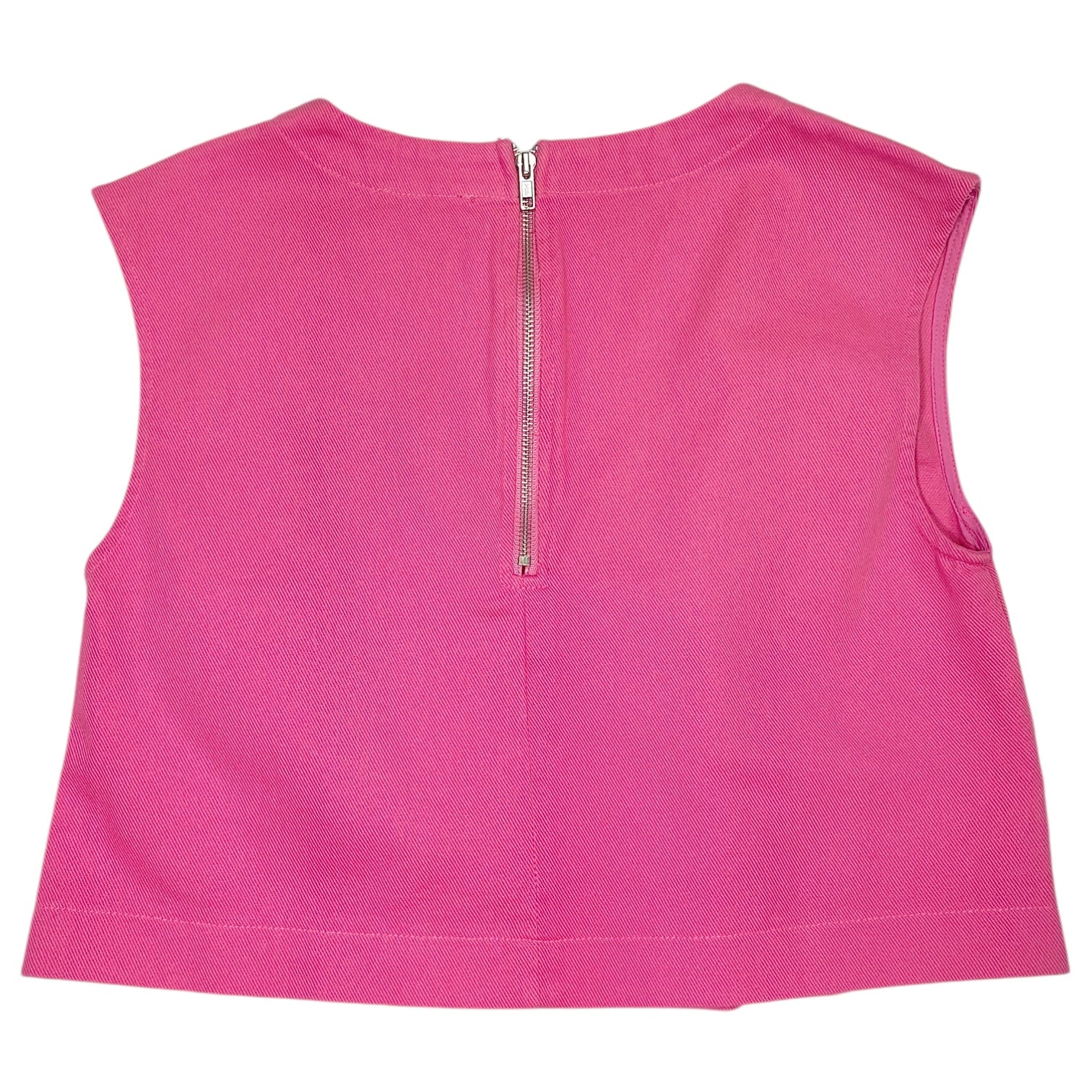 Lollie Denim Top Pink