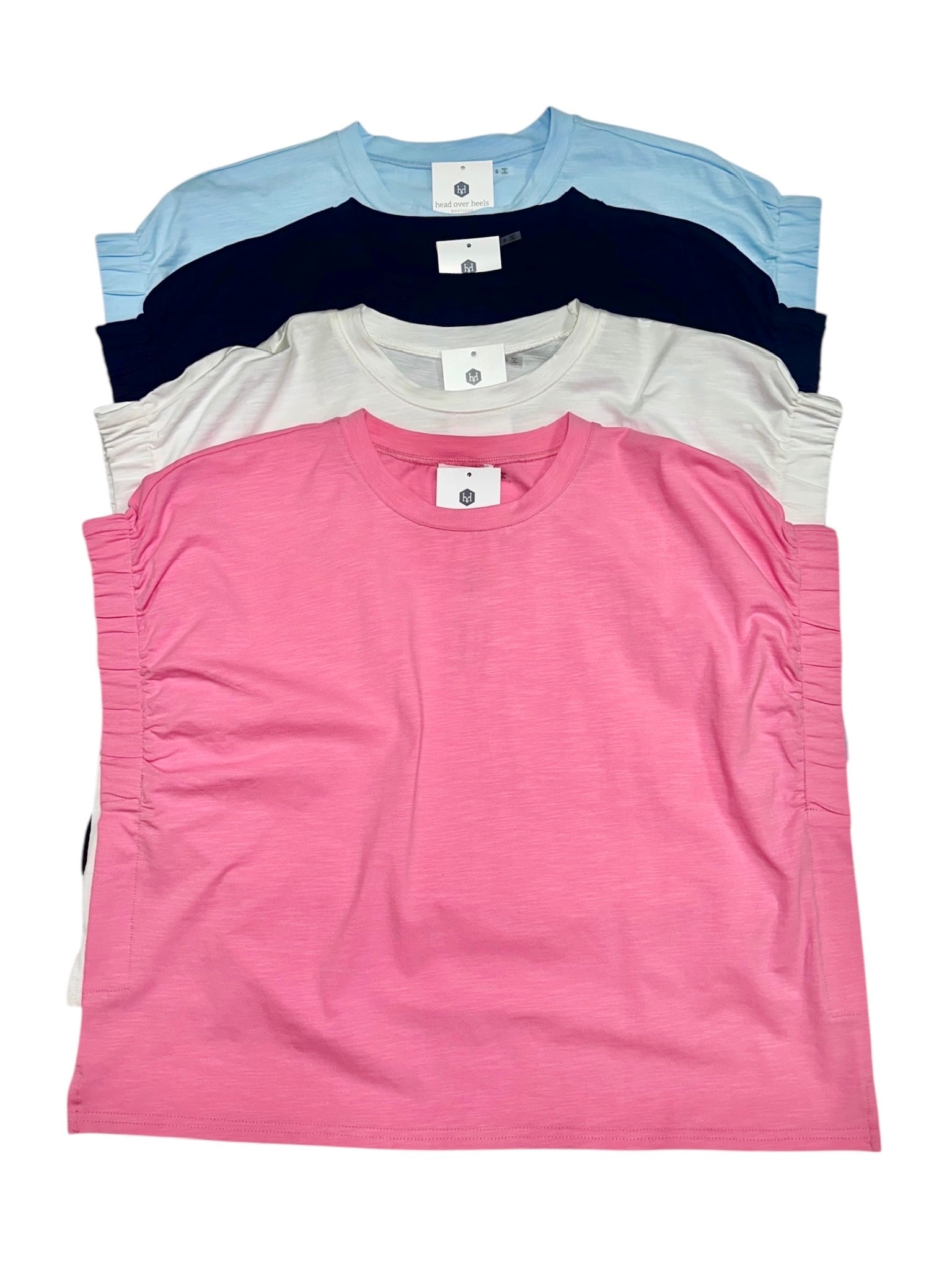 Portabella Knit Top LT. Blue