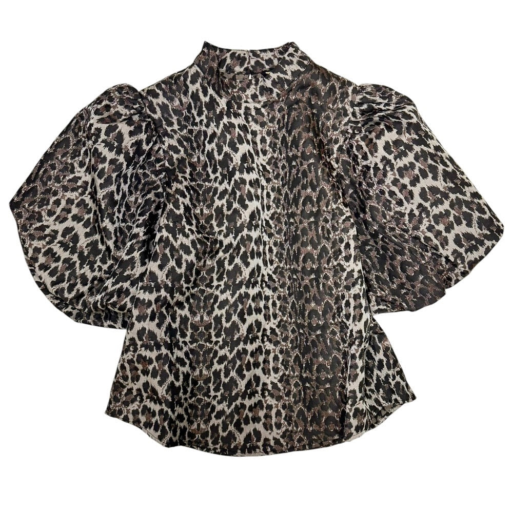 Nancy Top Leopard