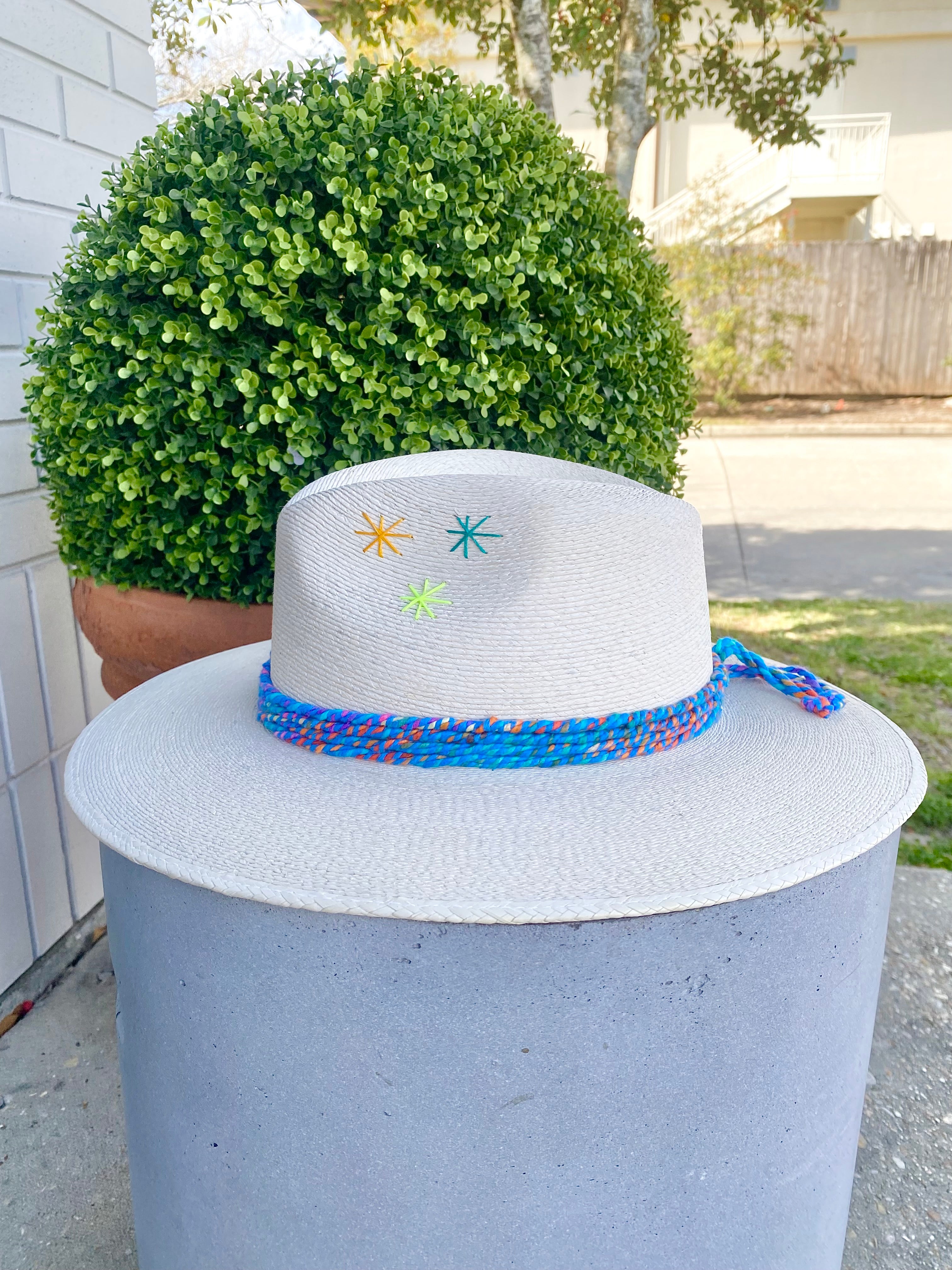 Palm Hat - Evil Eye/Bursts