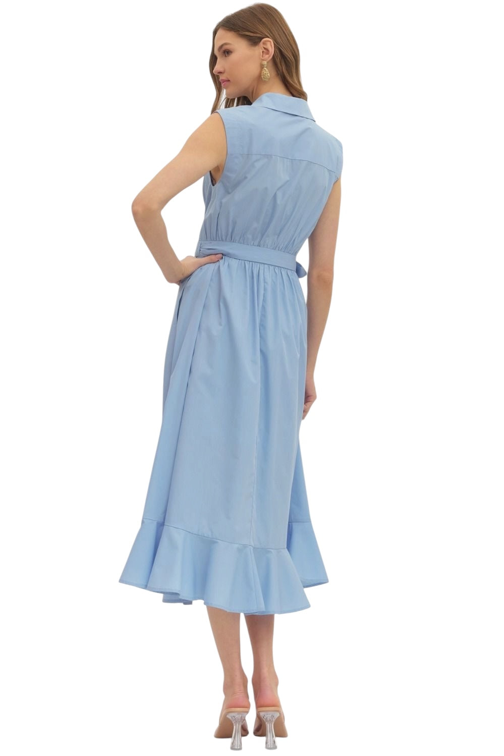 Celine Dress Chambray