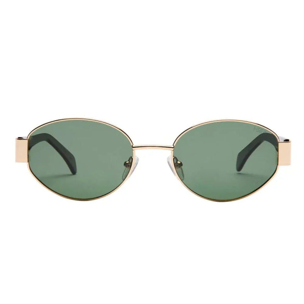 Lennox Sunglasses Gold/Green