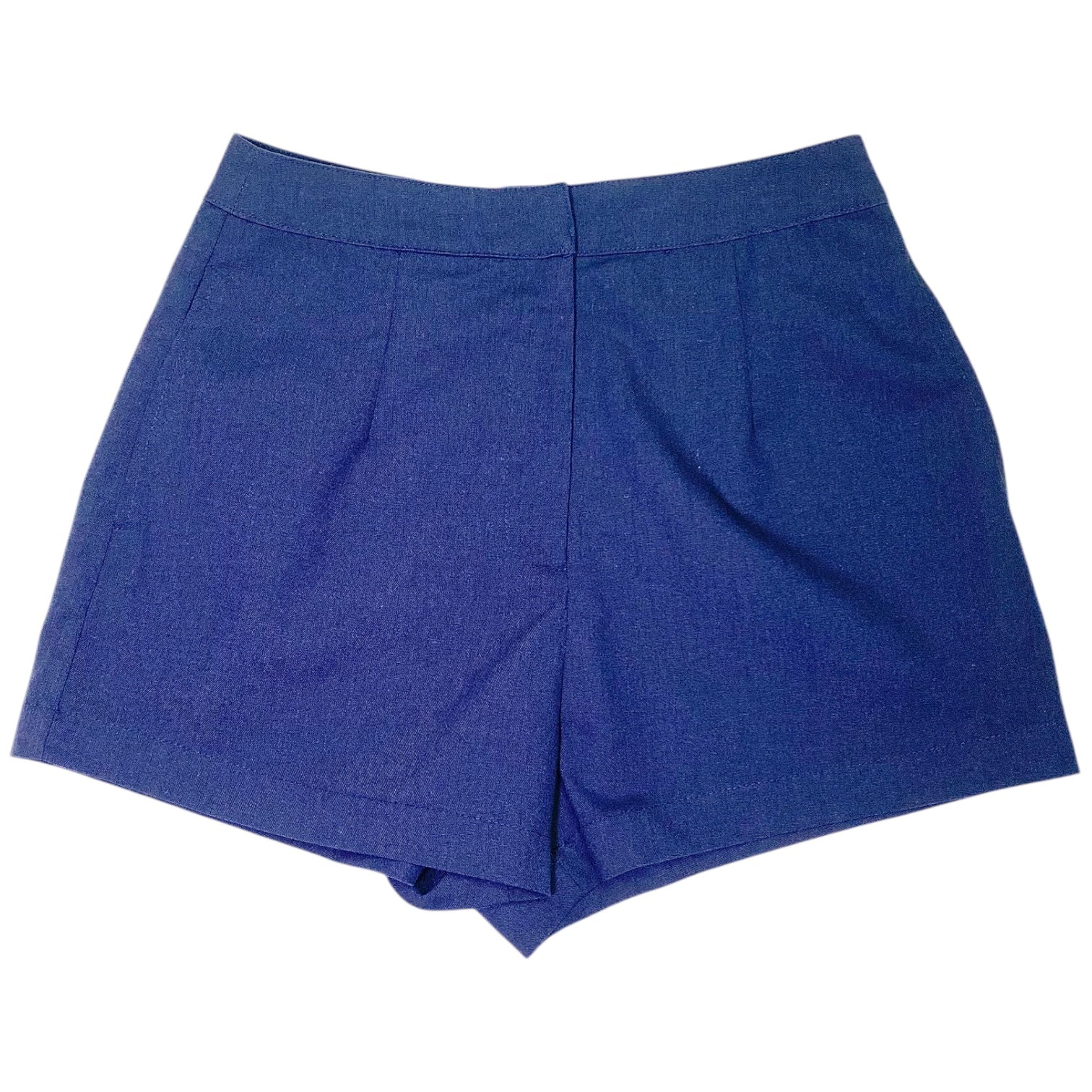 Square Neck Shorts Set Navy