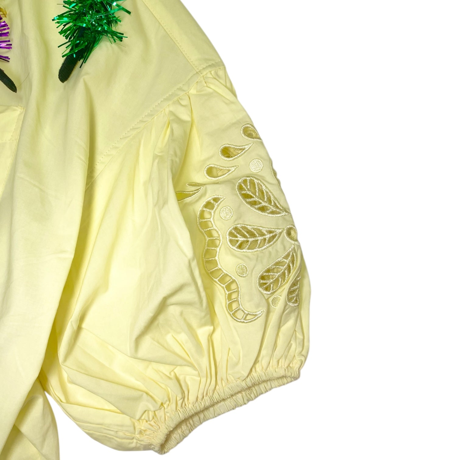 Josefina Bubble SLV Top Lemon