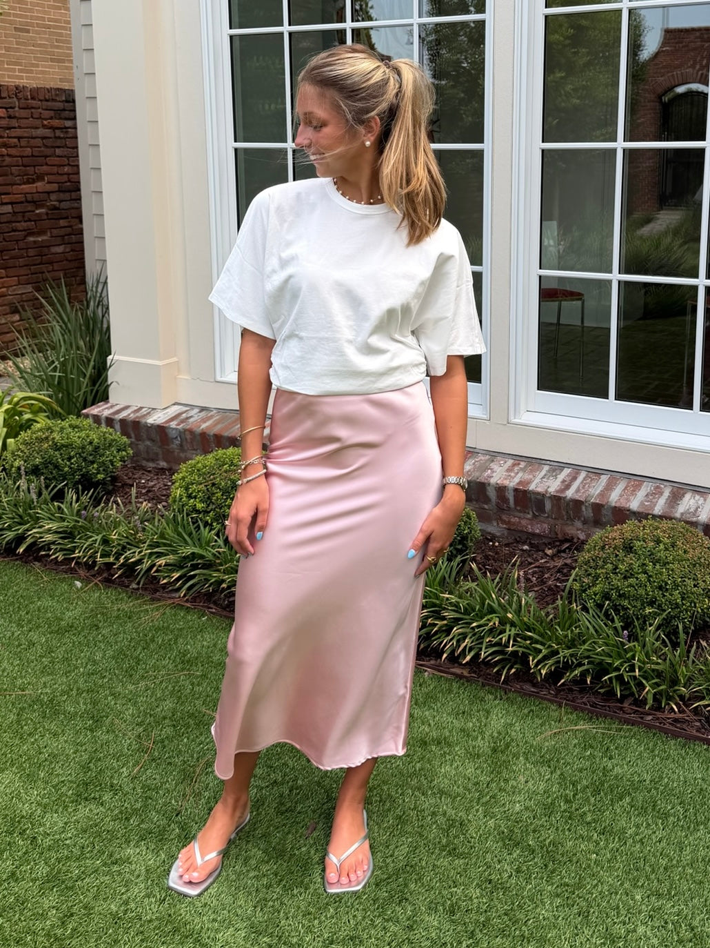 Elowen Skirt Pink