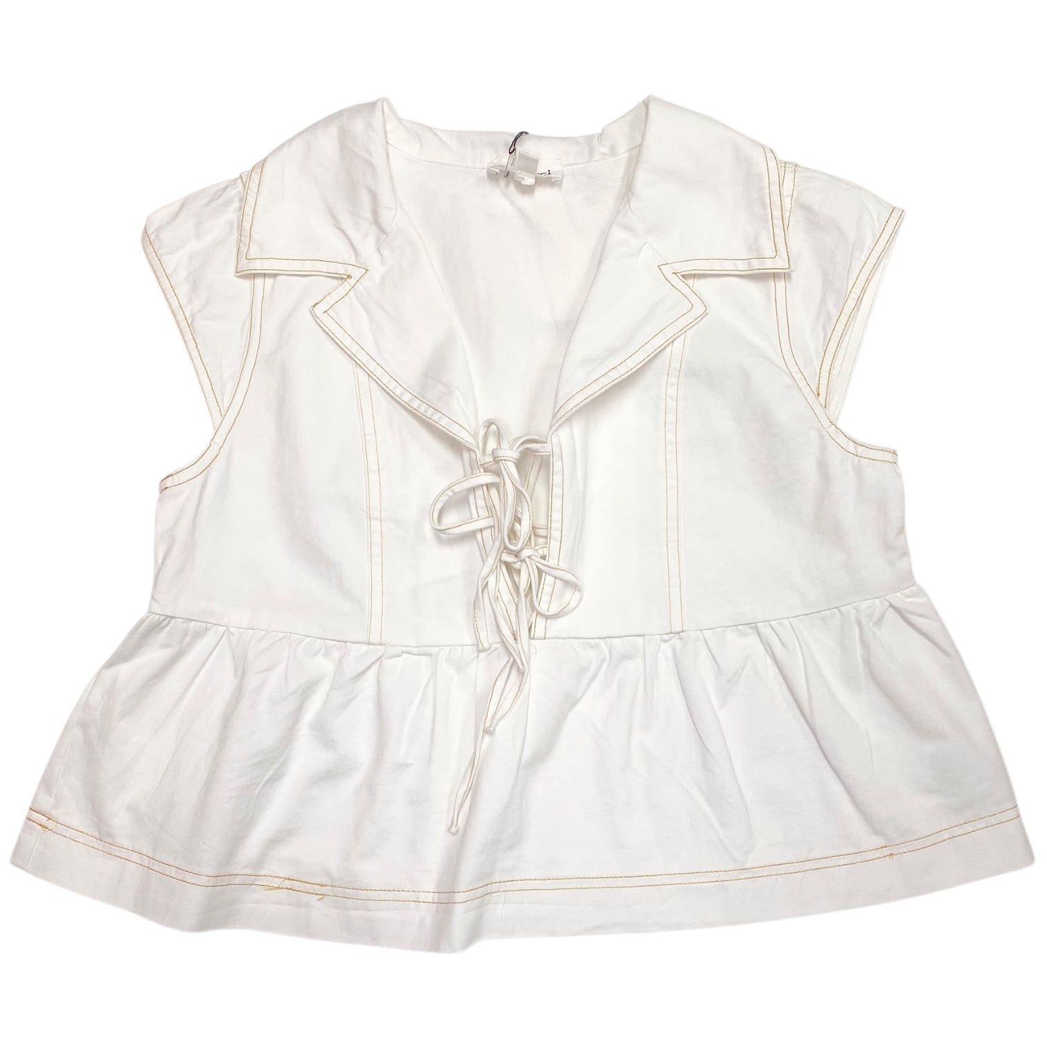 Betsy Top Snow Denim