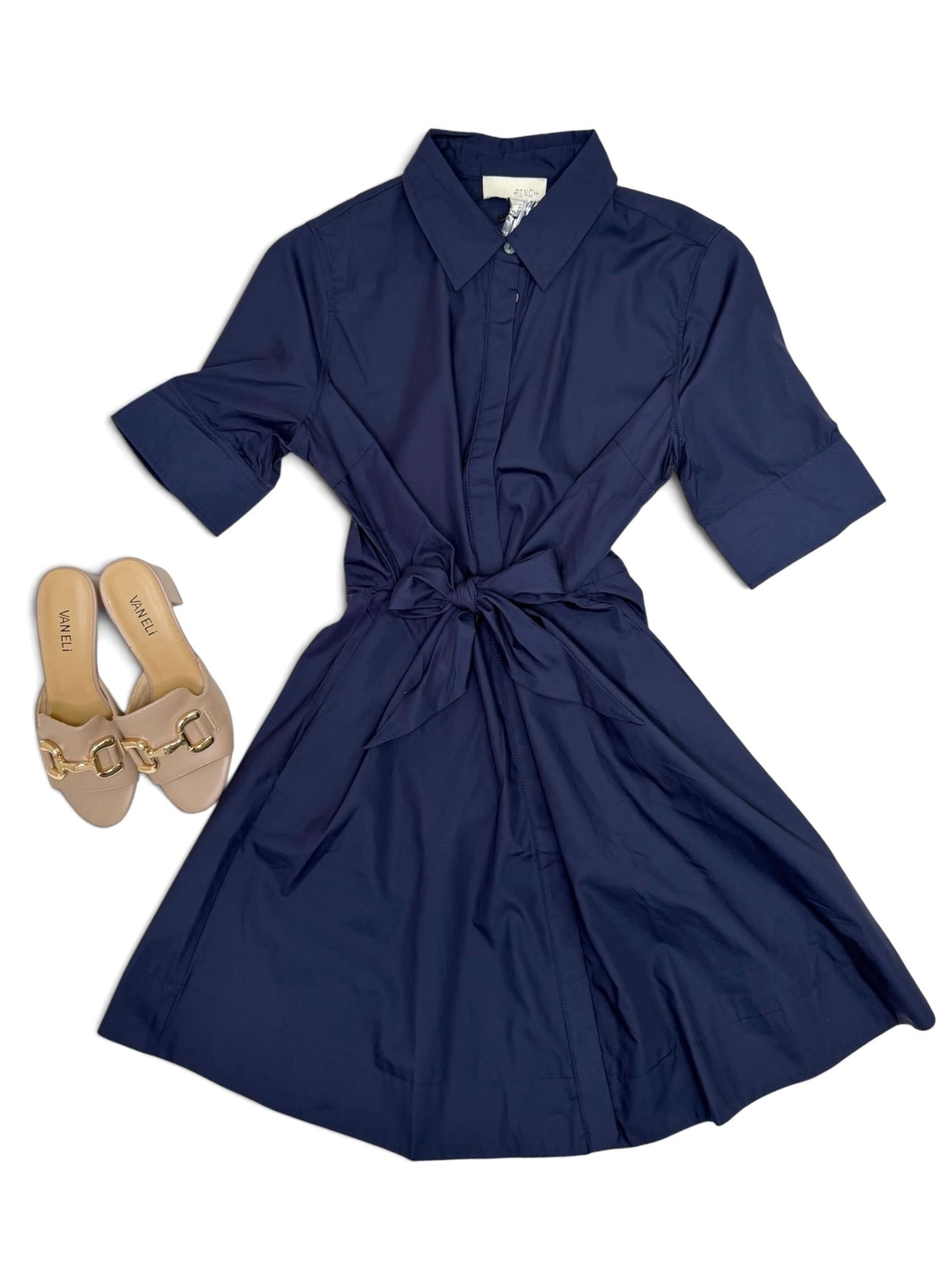 Quinn Dress Navy