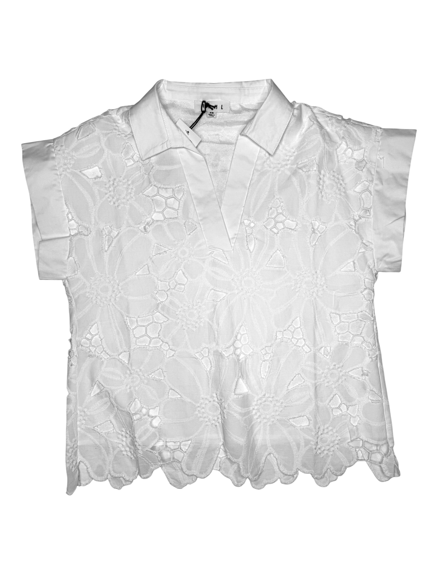 Zariah Top White