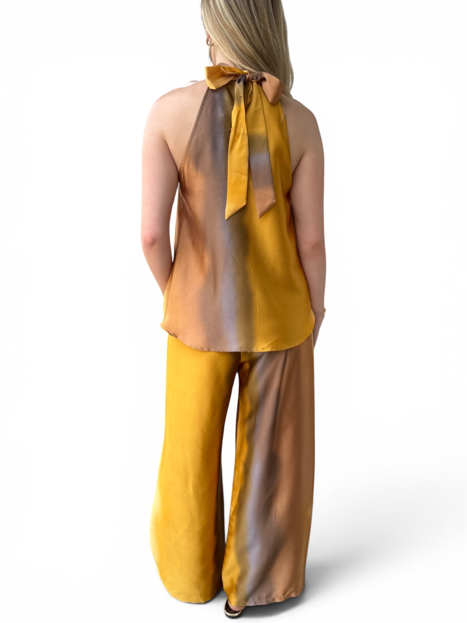 Arden Halter Gold Ombre