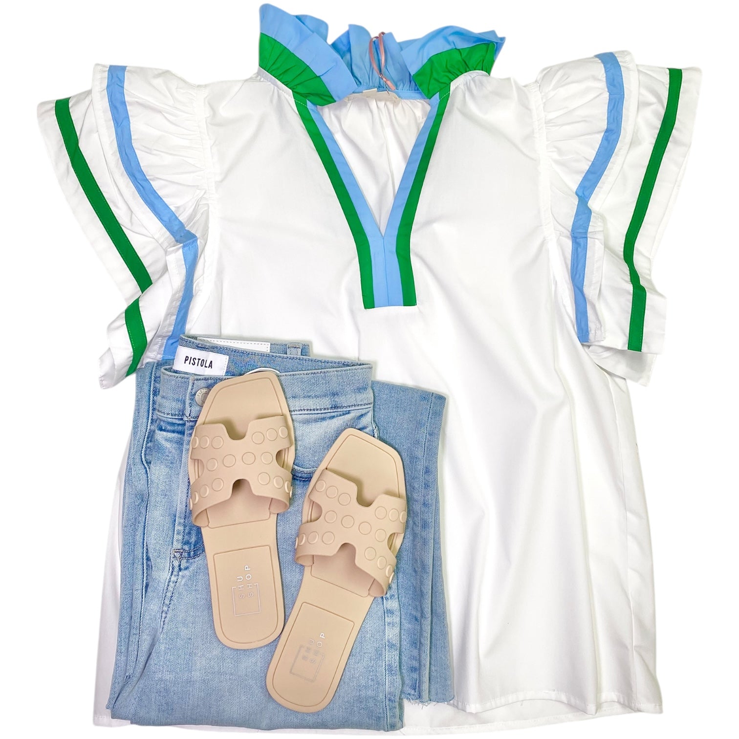 Waldorf Top Off White
