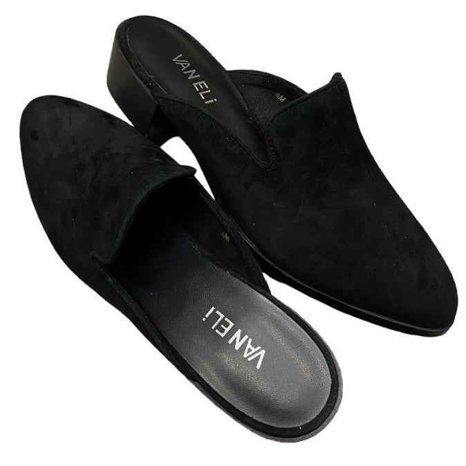 Teja Mule Black Suede