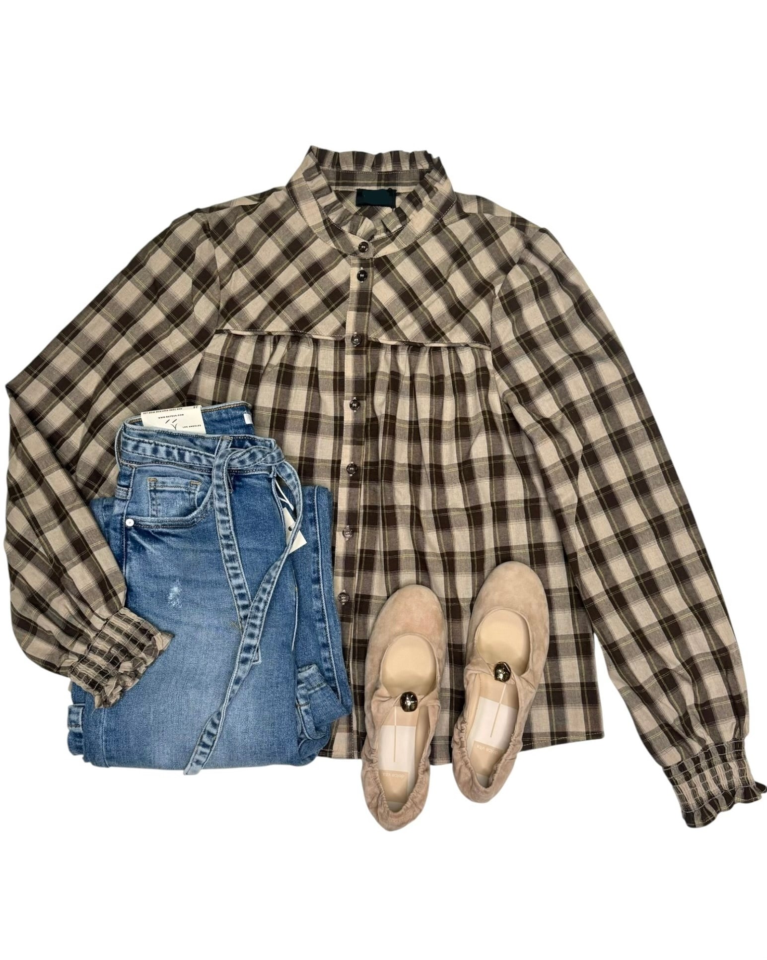 Babs Top Brown