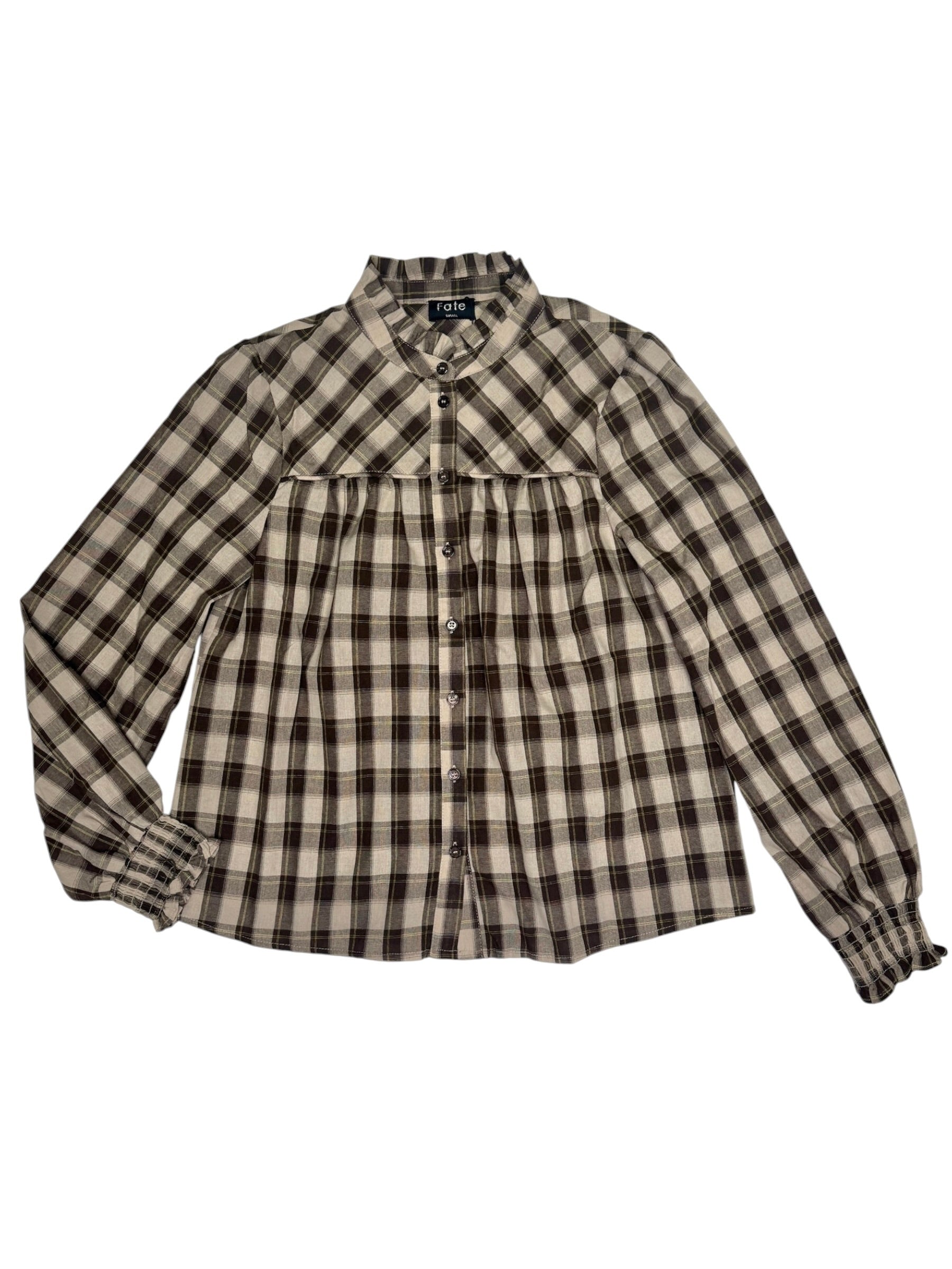 Babs Top Brown