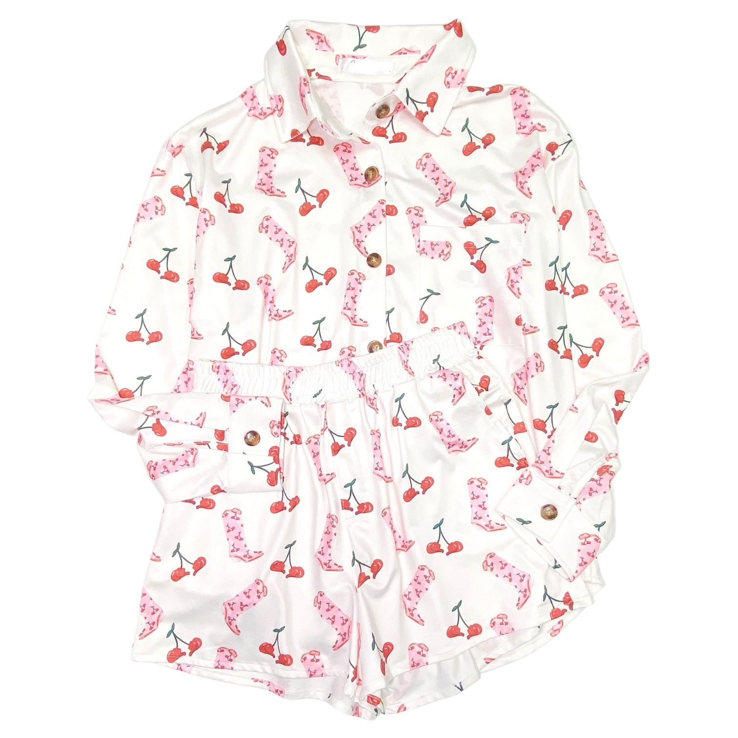 Cherry Cowgirl Lounge Set