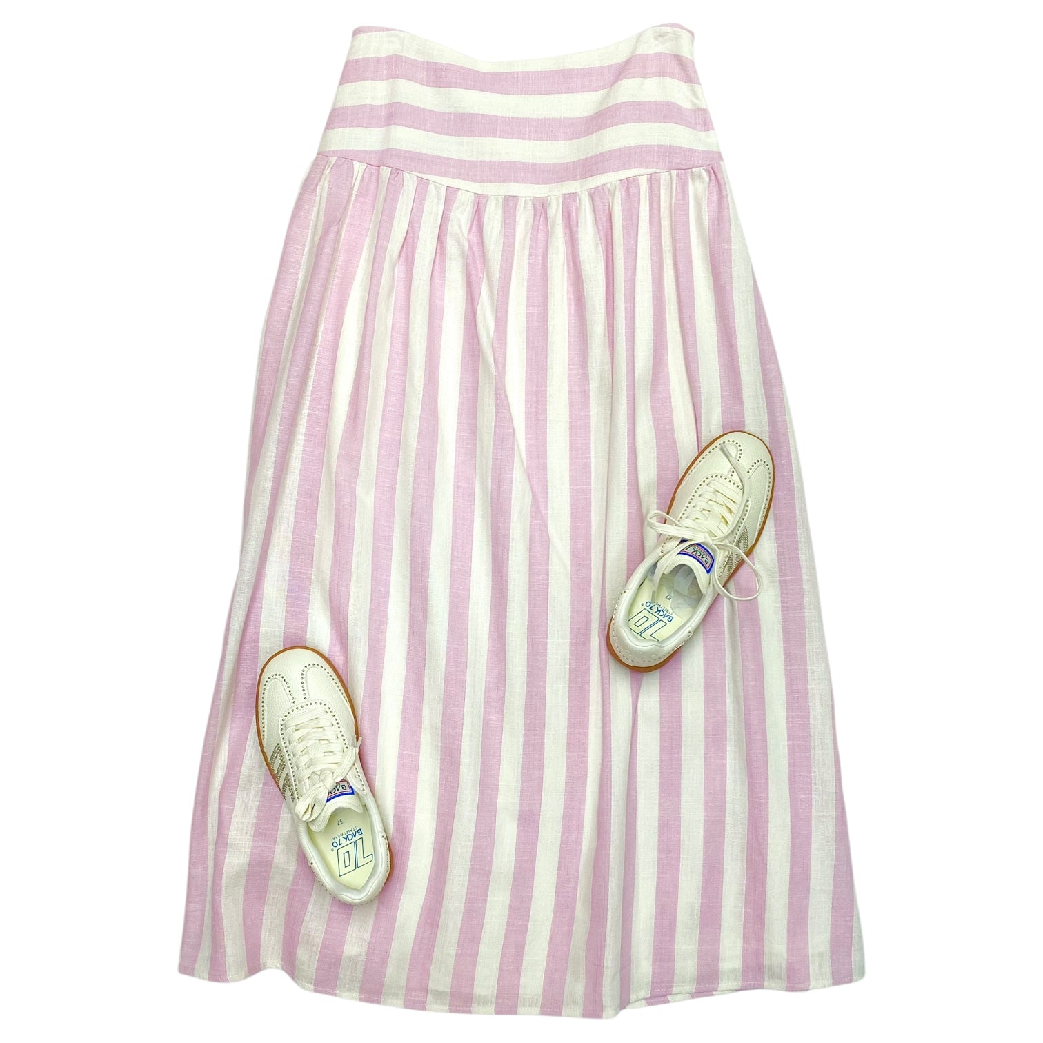 Stripe Maxi Skirt