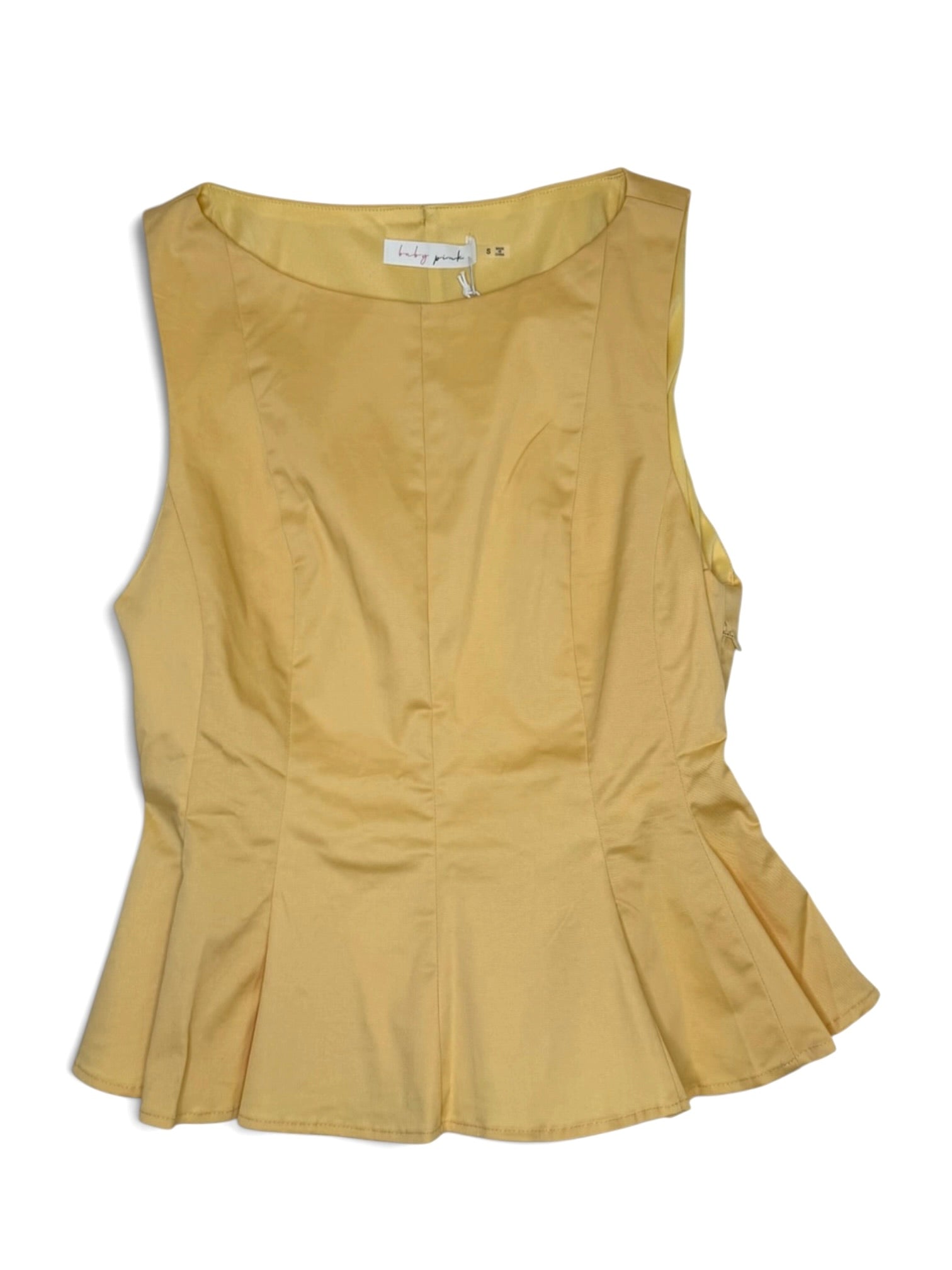 Josie Top Yellow