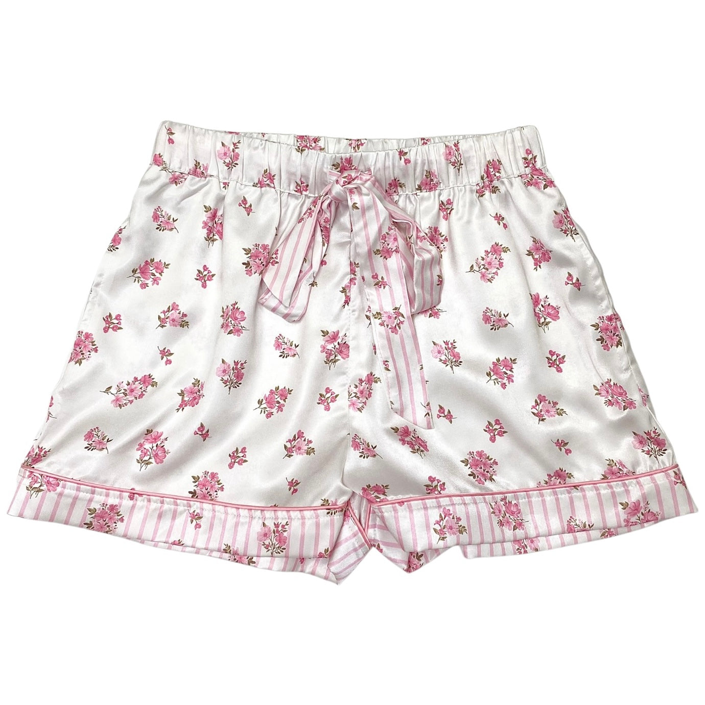 Mavis Pajamas White/Pink