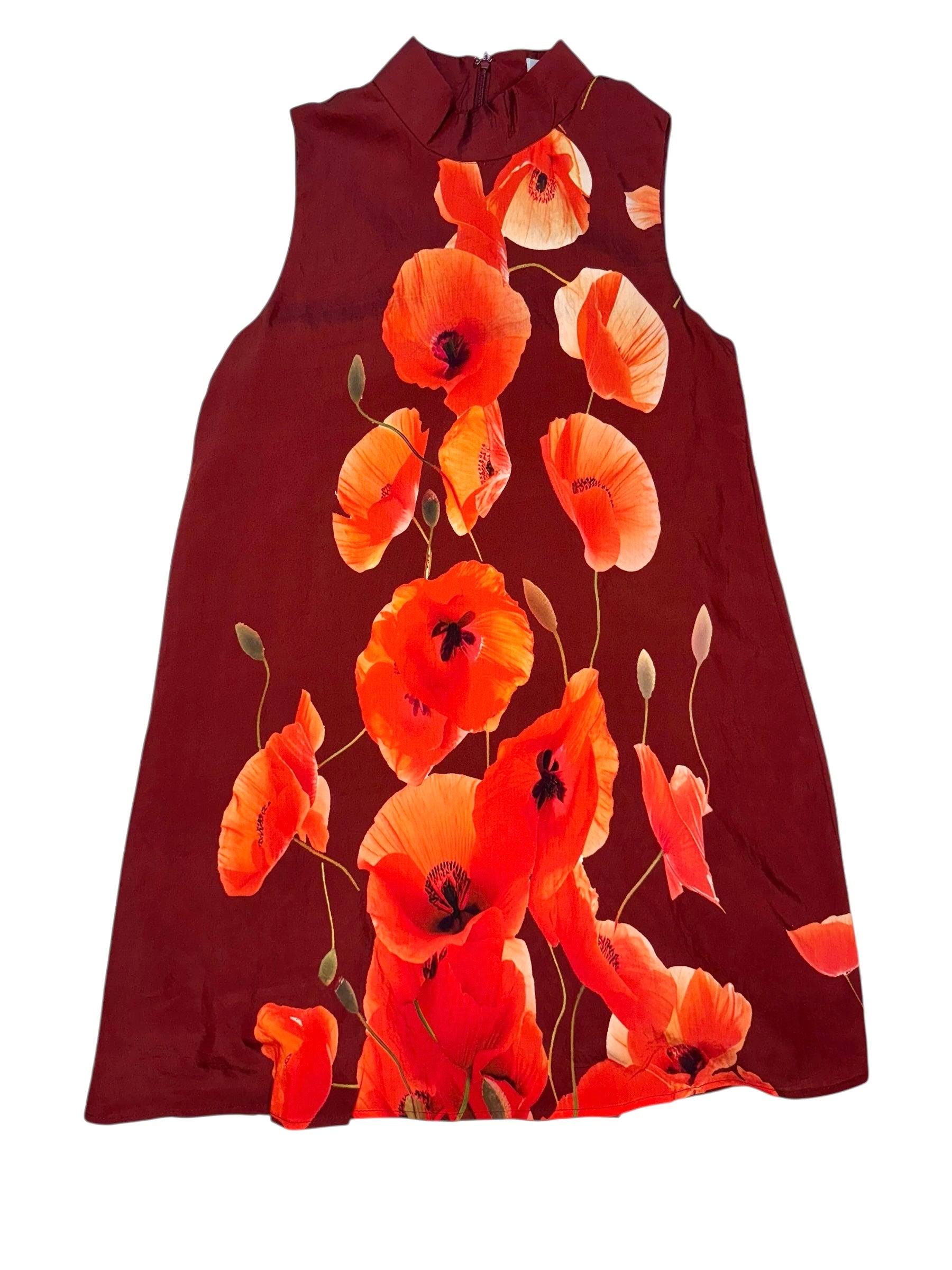 Natalie Dress Burgundy