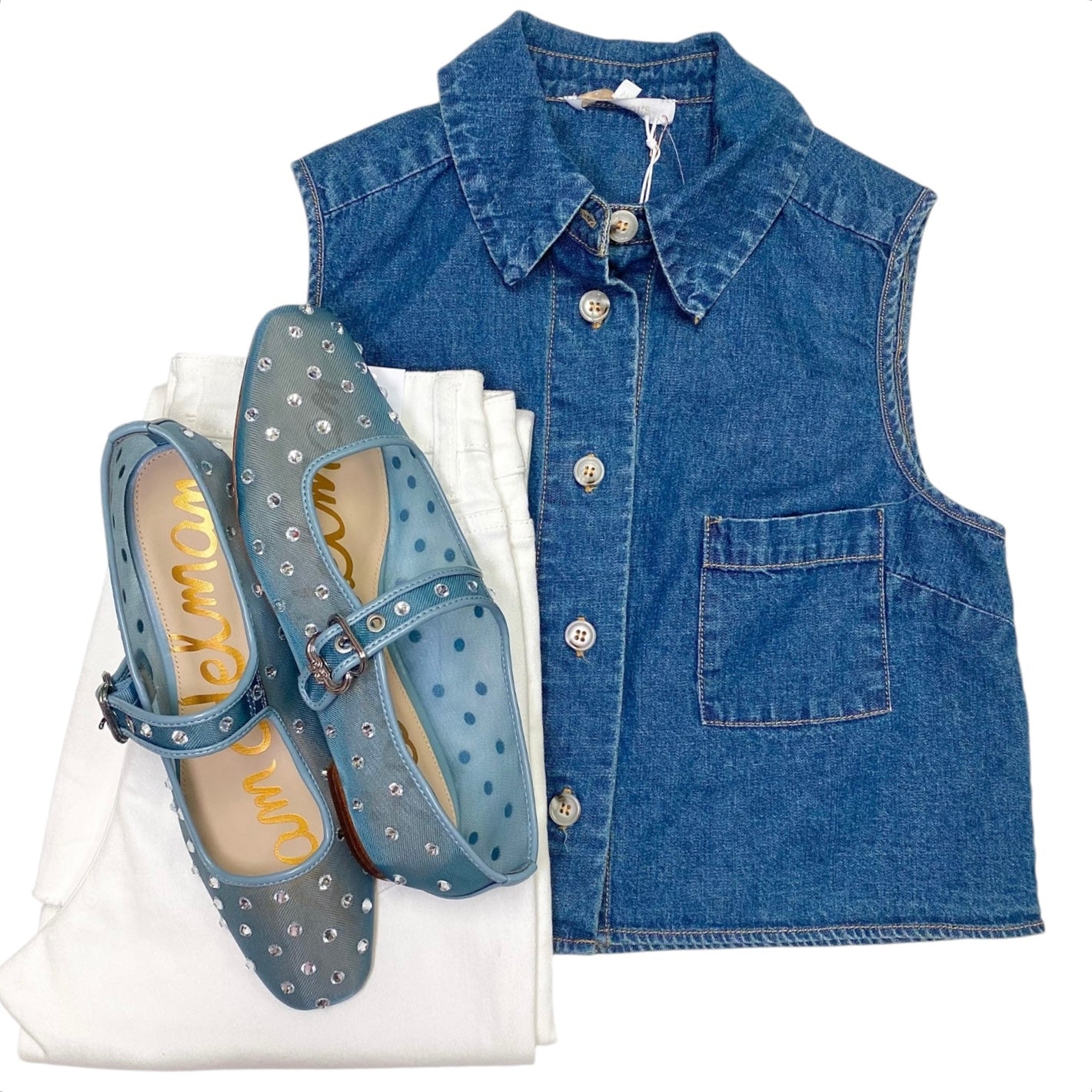 Aubree Denim Shirt Denim