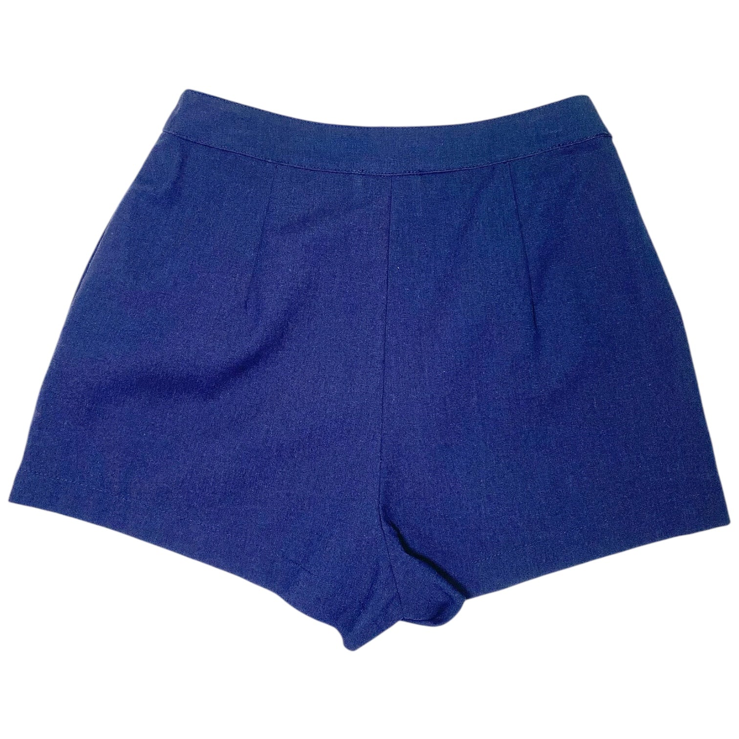 Square Neck Shorts Set Navy
