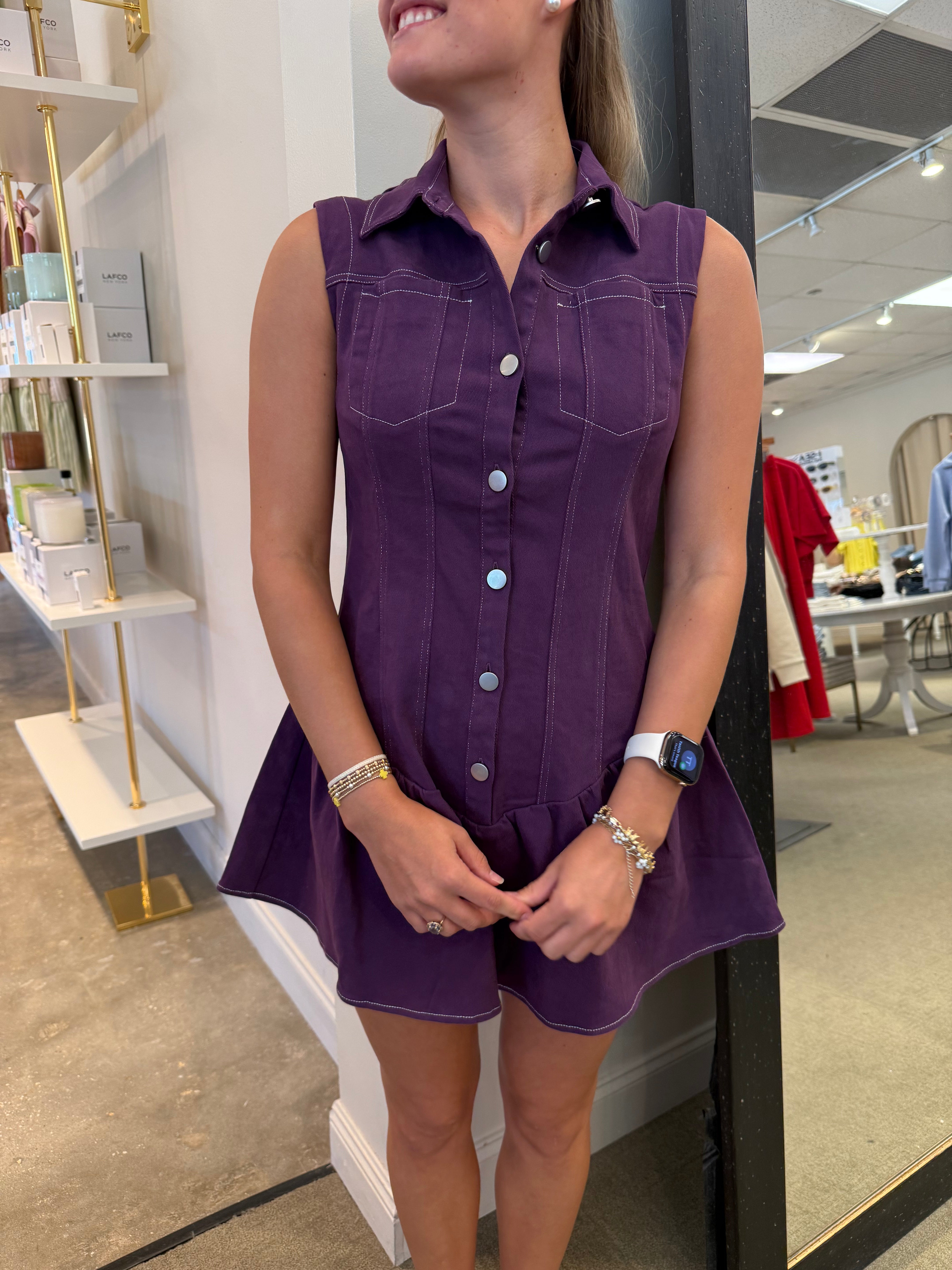 Rita Slvls Dress Purple