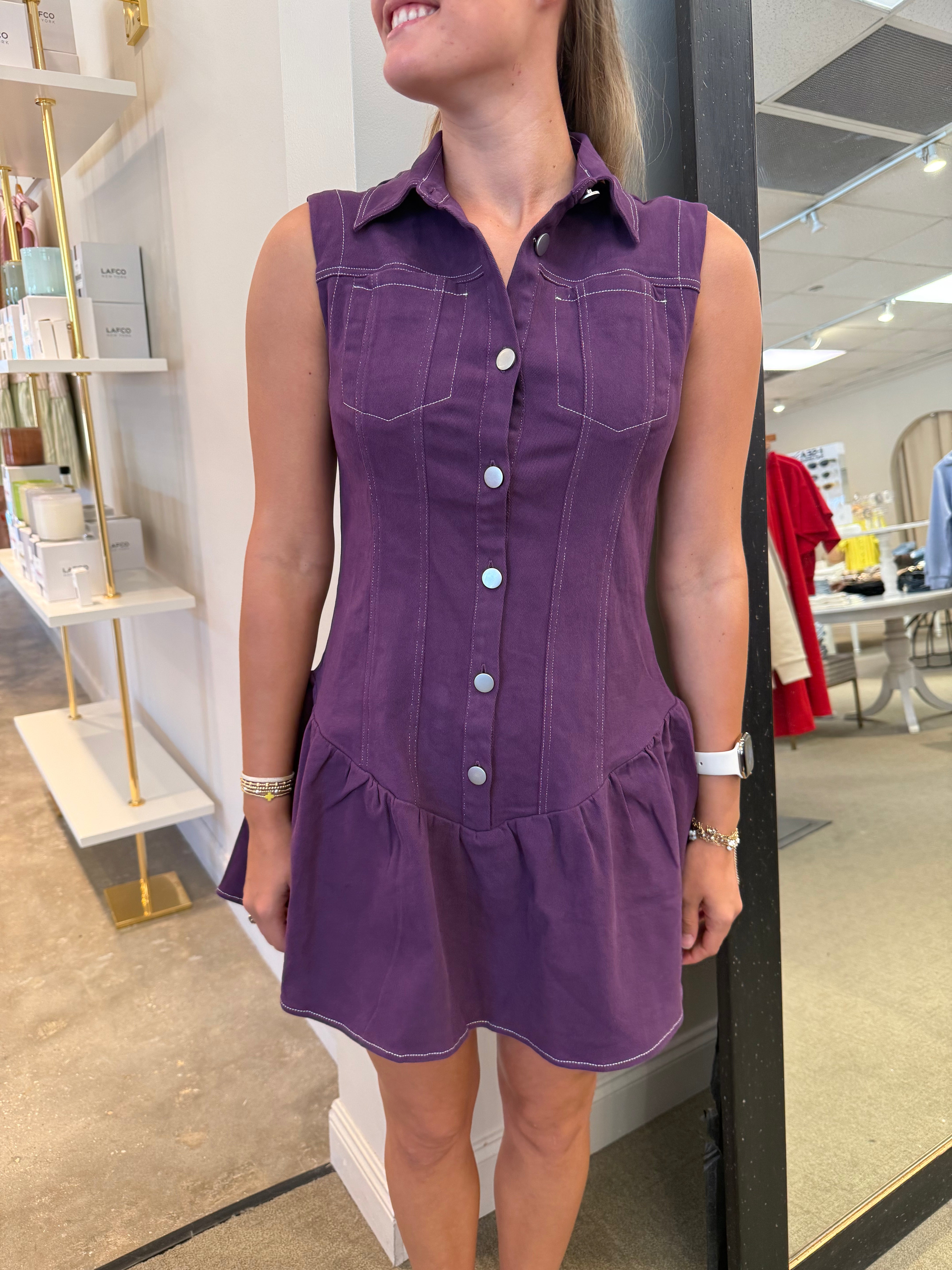 Rita Slvls Dress Purple