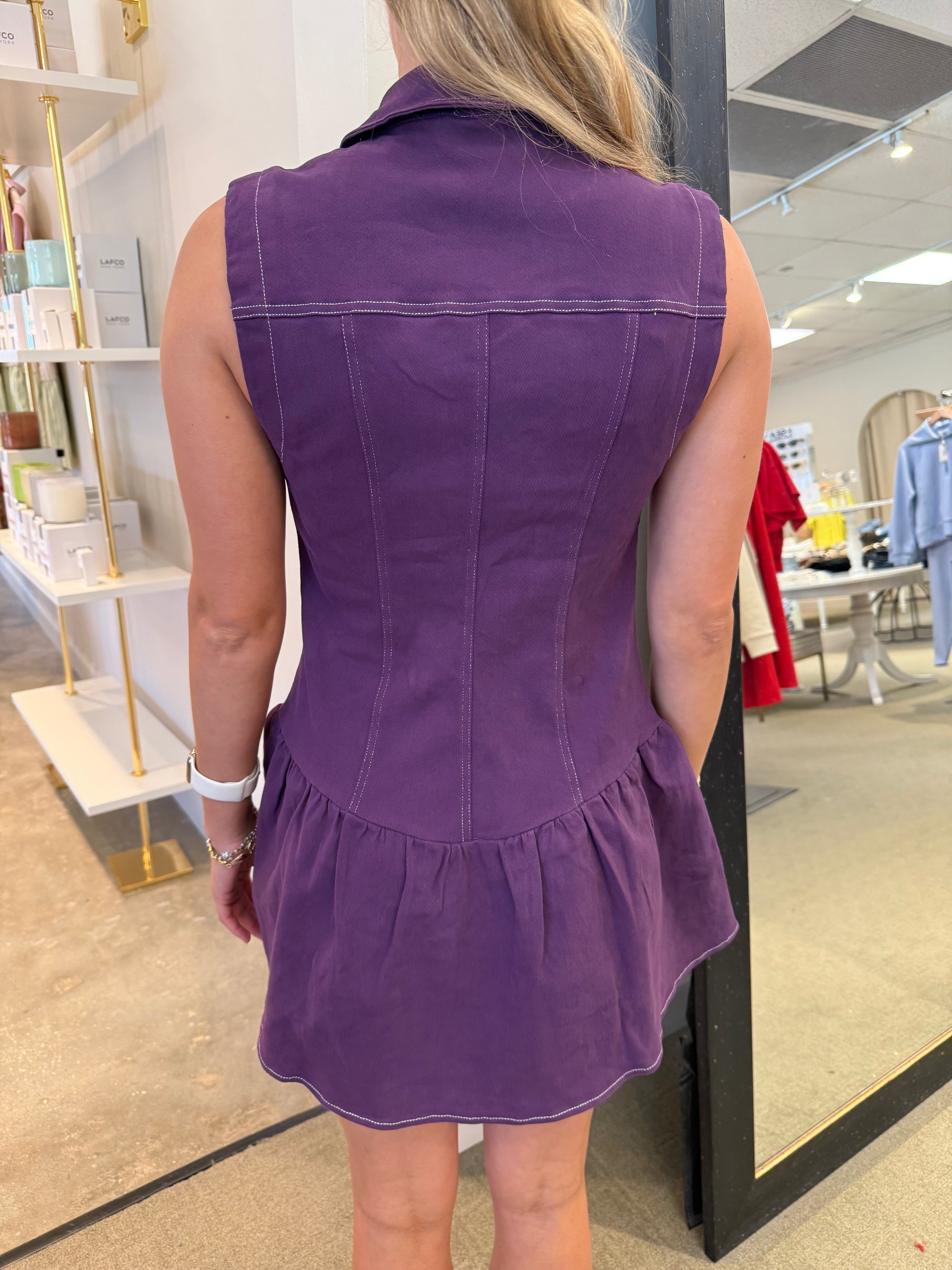 Rita Slvls Dress Purple