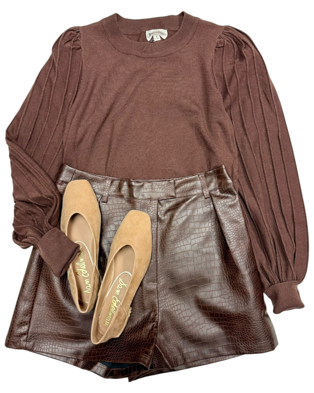 Currey Crocodile Short Chocolate