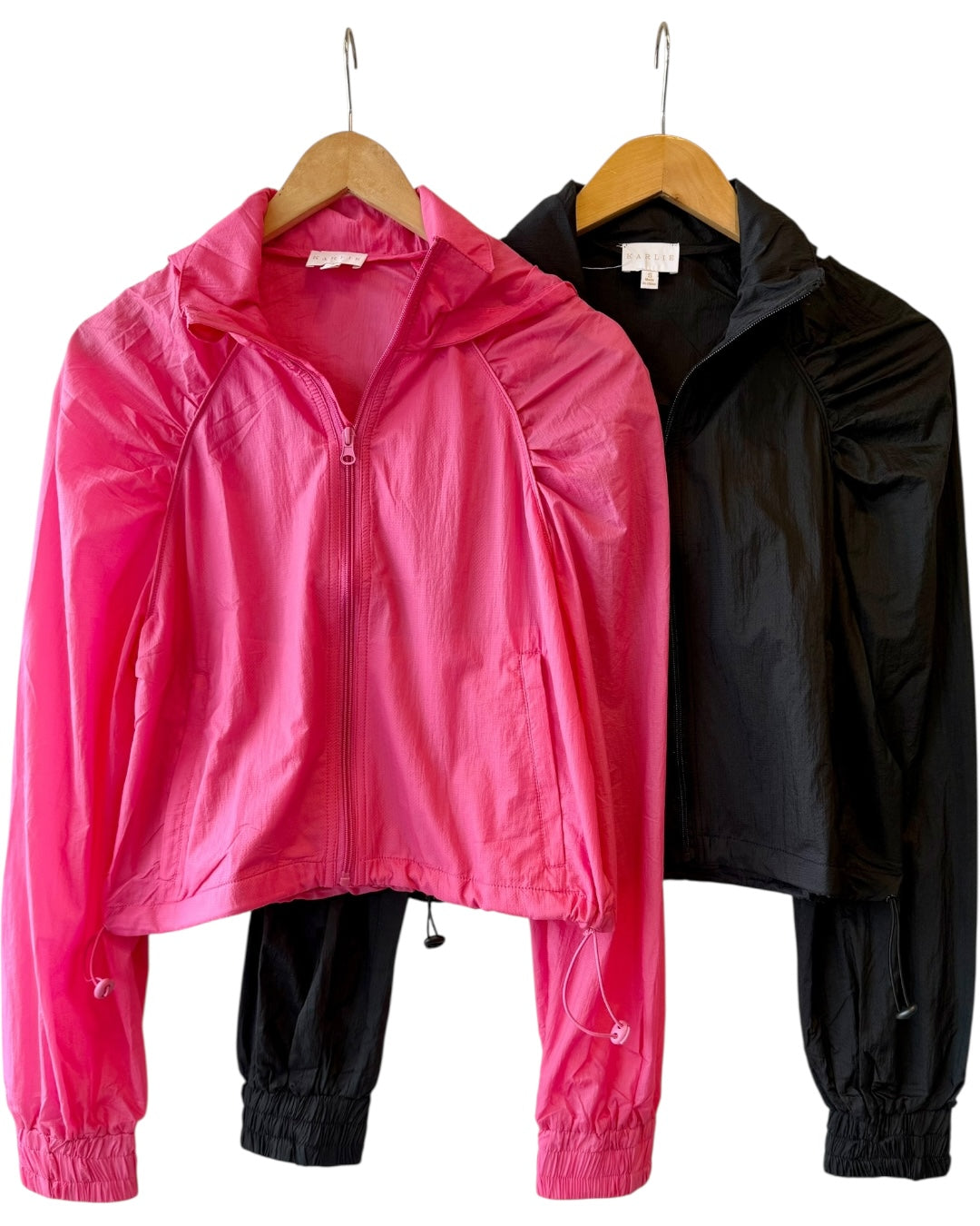 Sport Jacket w/ Hood Black