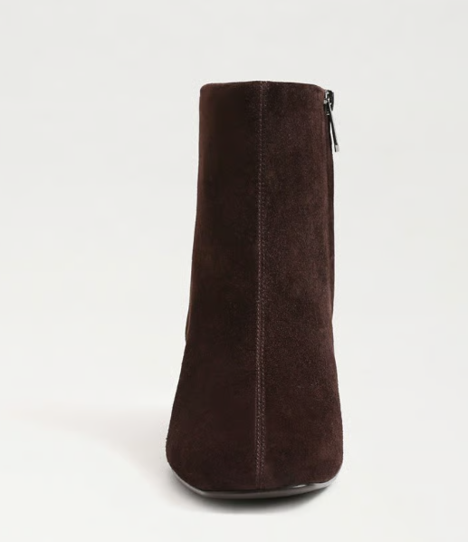 Paige Block Heel Bootie Cafe Noir