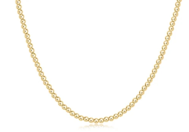 17" Classic Choker 2.5mm Bead