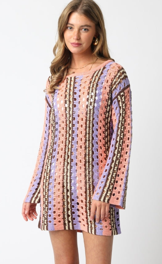 Phoenix Cover Up Coral Multi