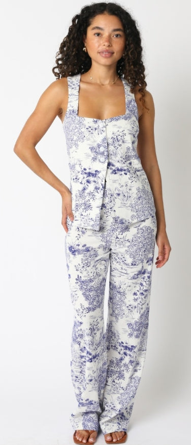 Rivi Top White/Blue