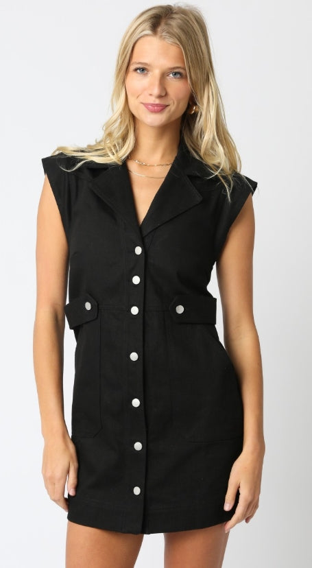 Edith Dress Black