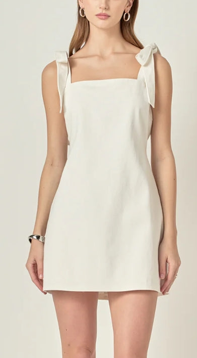Amara Dress White