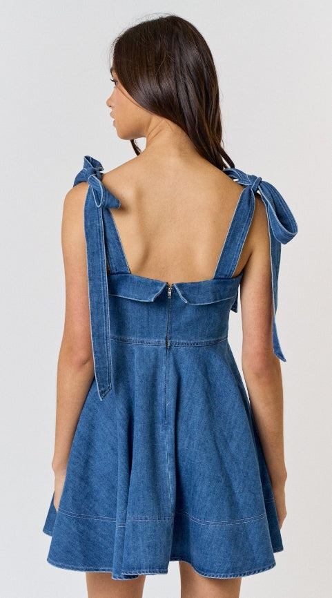 Wells Dress Denim