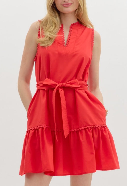 Haruka Dress Red